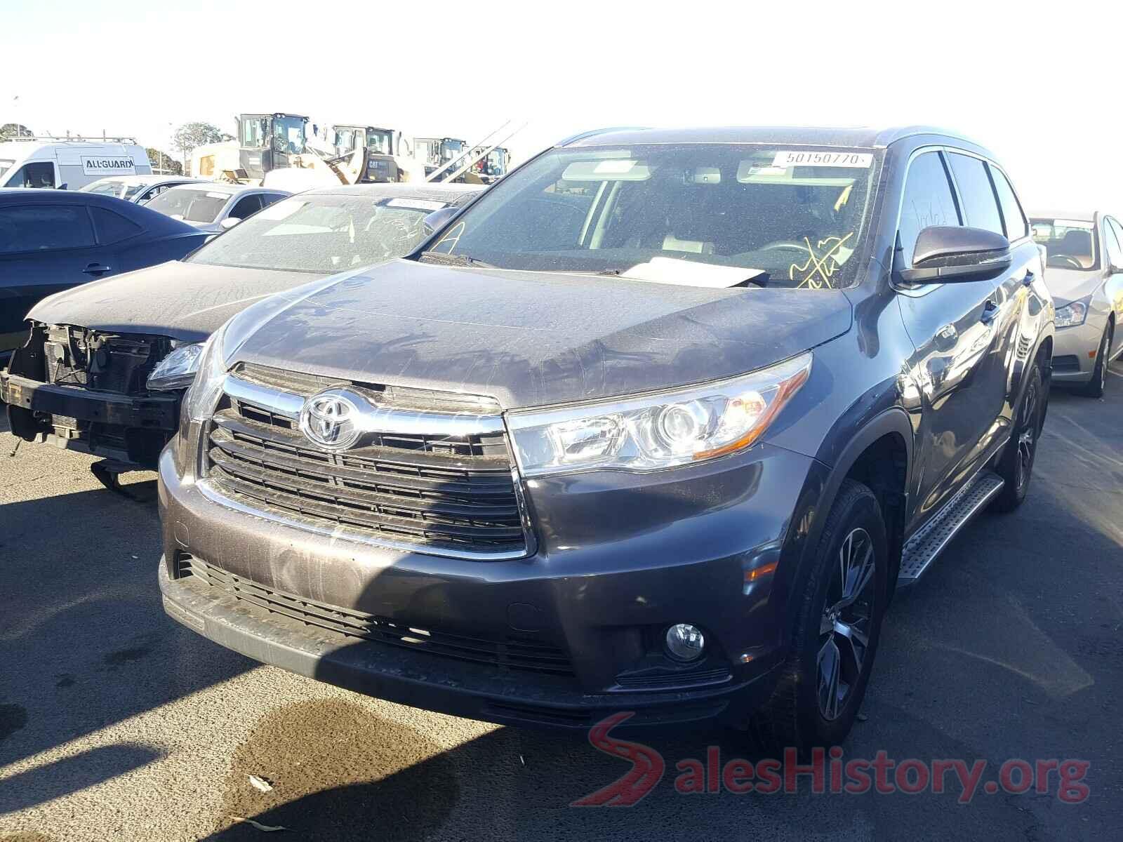 5TDKKRFH8GS173678 2016 TOYOTA HIGHLANDER