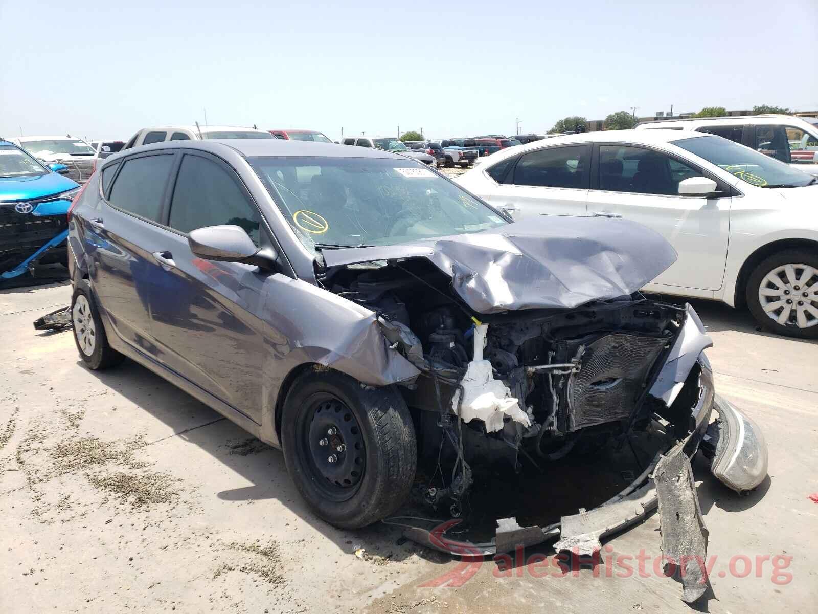 KMHCT5AE8GU294466 2016 HYUNDAI ACCENT