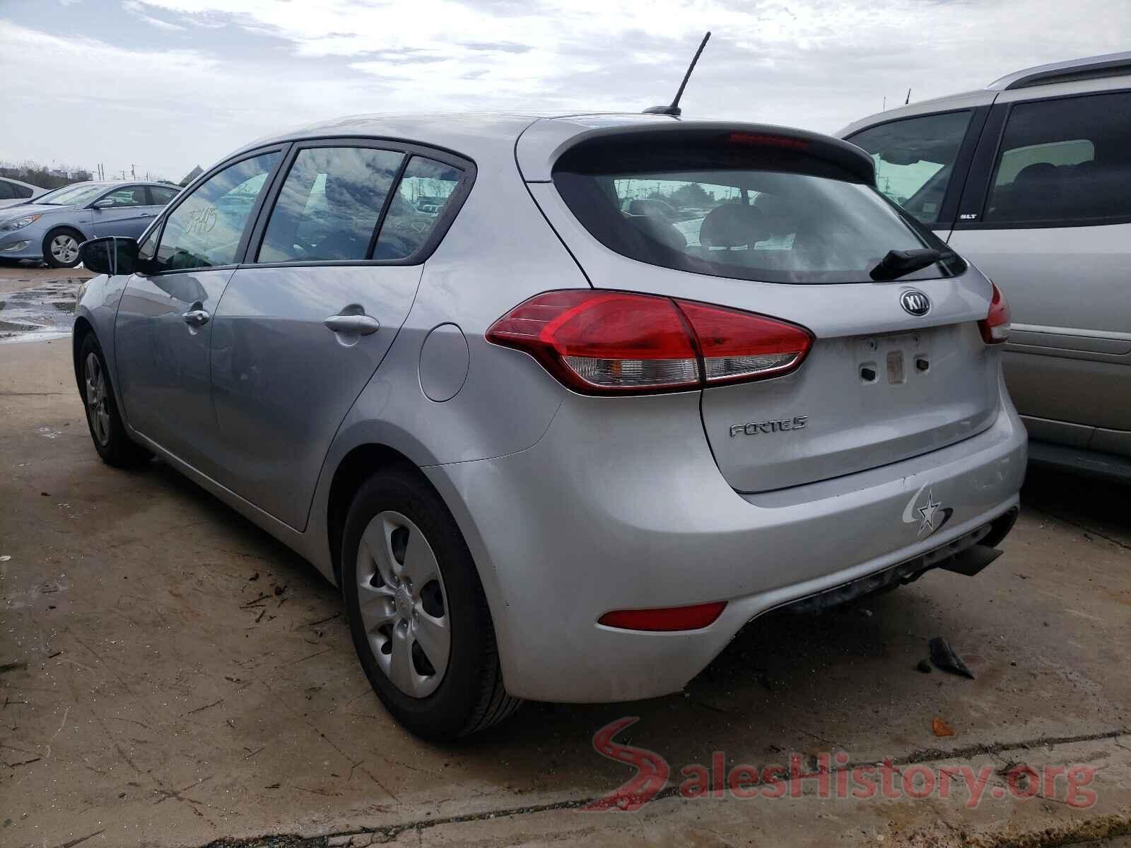 KNAFK5A88H5694597 2017 KIA FORTE