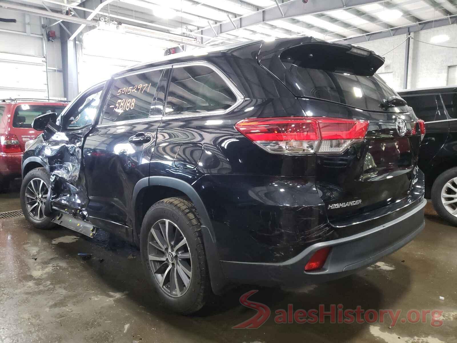 5TDJZRFH1HS510345 2017 TOYOTA HIGHLANDER