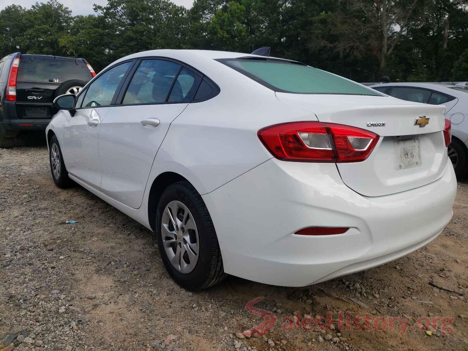 1G1BJ5SM3K7102561 2019 CHEVROLET CRUZE