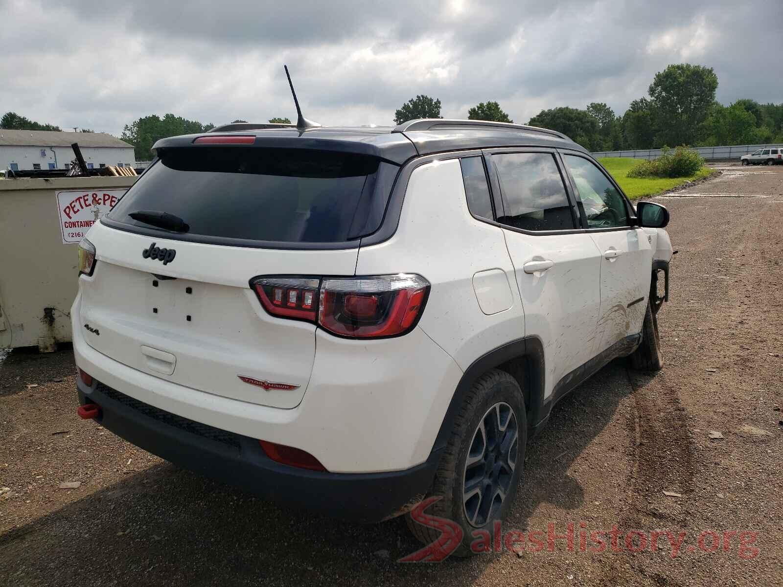 3C4NJDDB2KT733016 2019 JEEP COMPASS