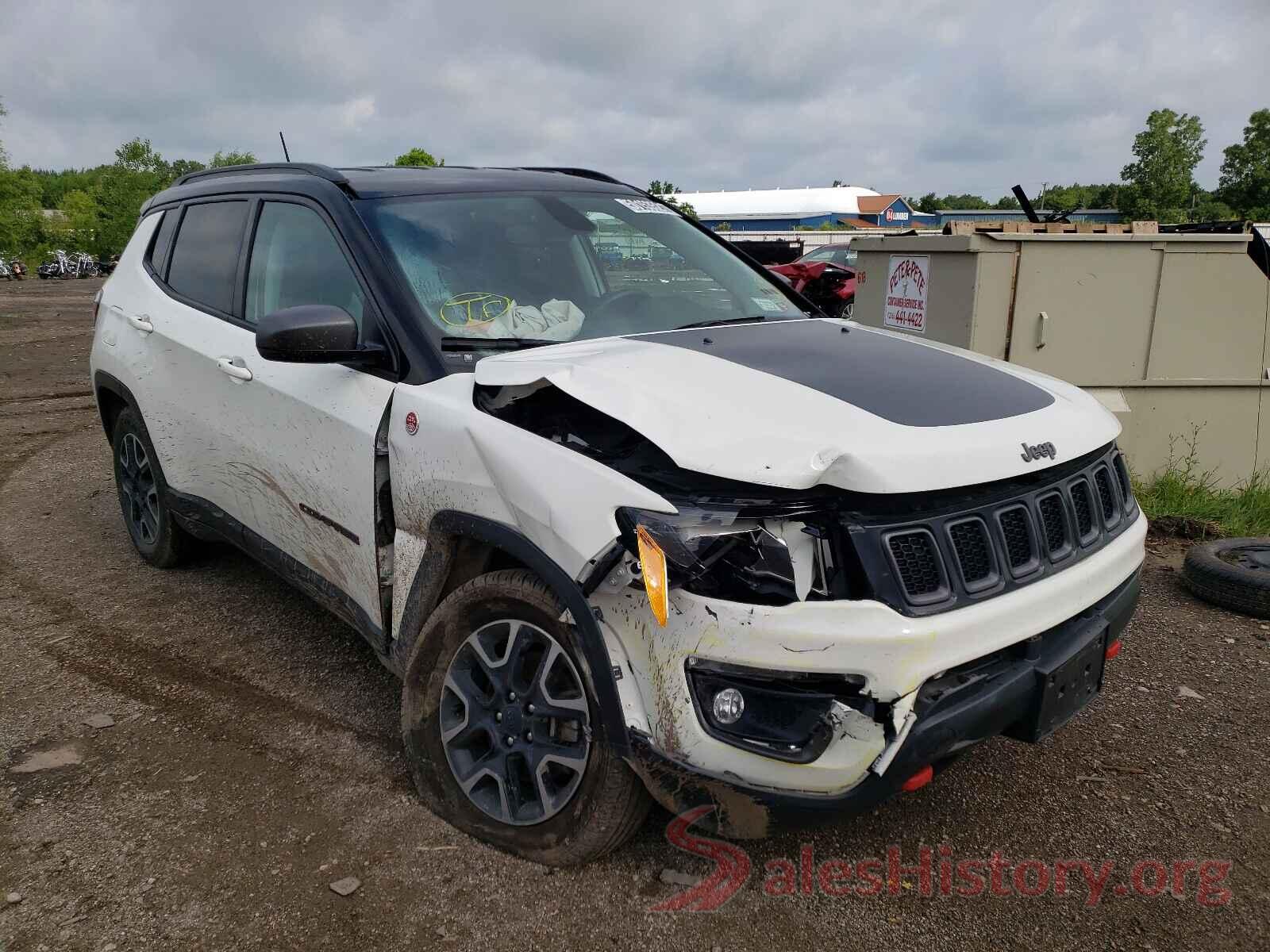 3C4NJDDB2KT733016 2019 JEEP COMPASS