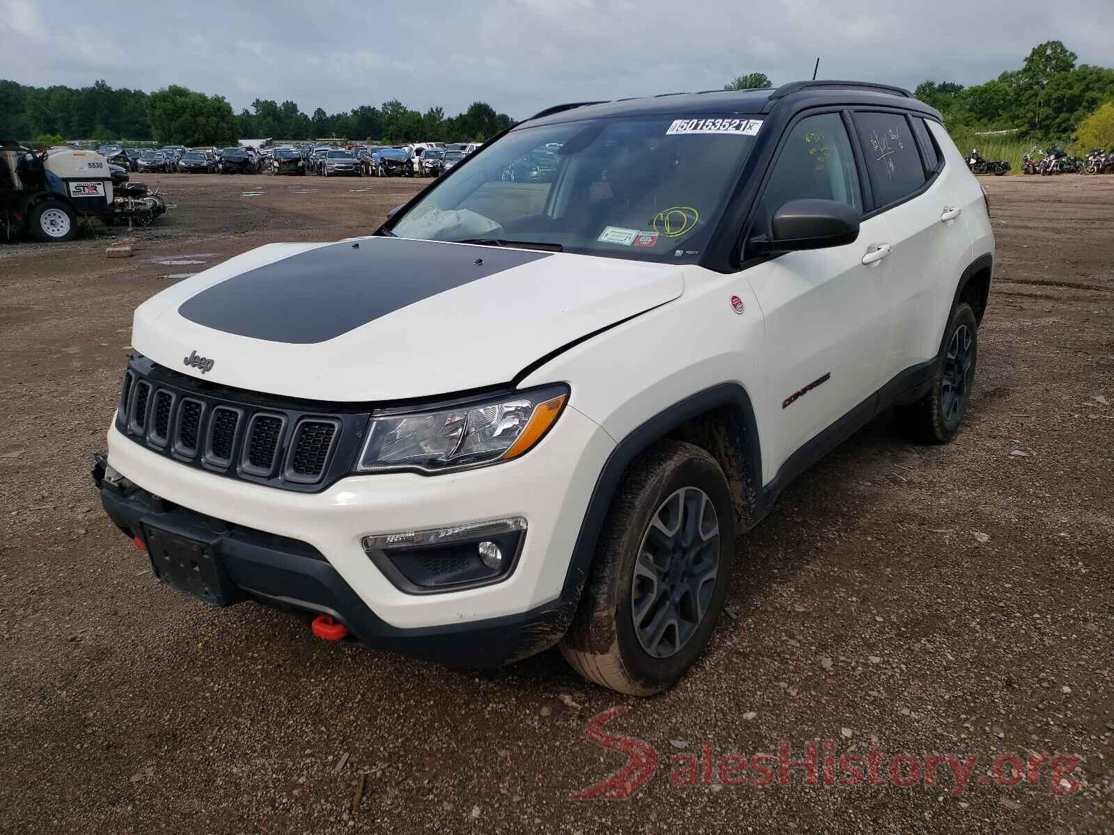 3C4NJDDB2KT733016 2019 JEEP COMPASS