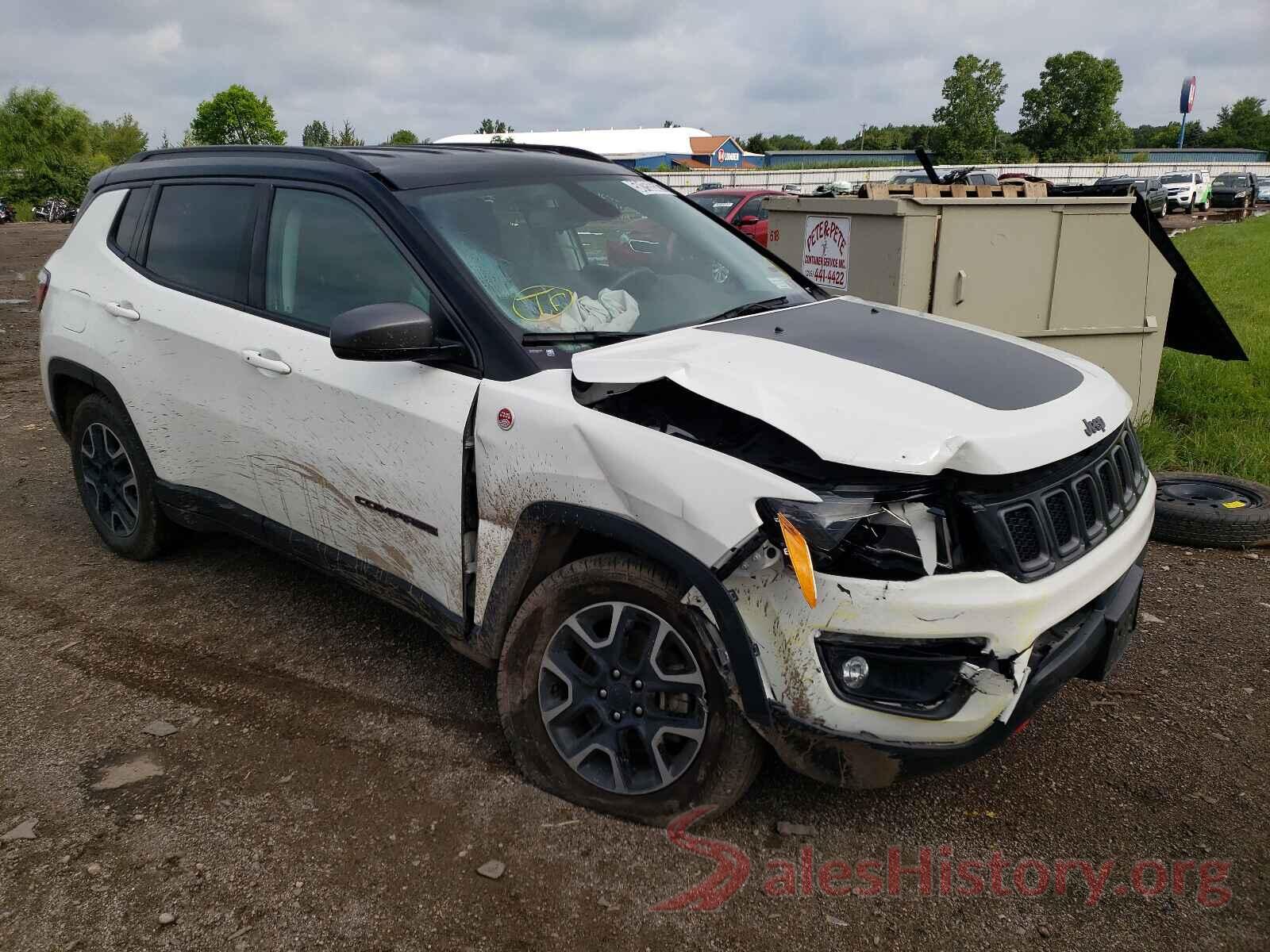 3C4NJDDB2KT733016 2019 JEEP COMPASS