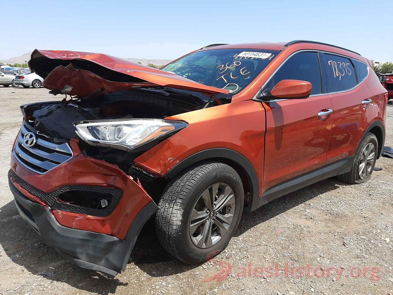 5XYZU3LB2GG310195 2016 HYUNDAI SANTA FE