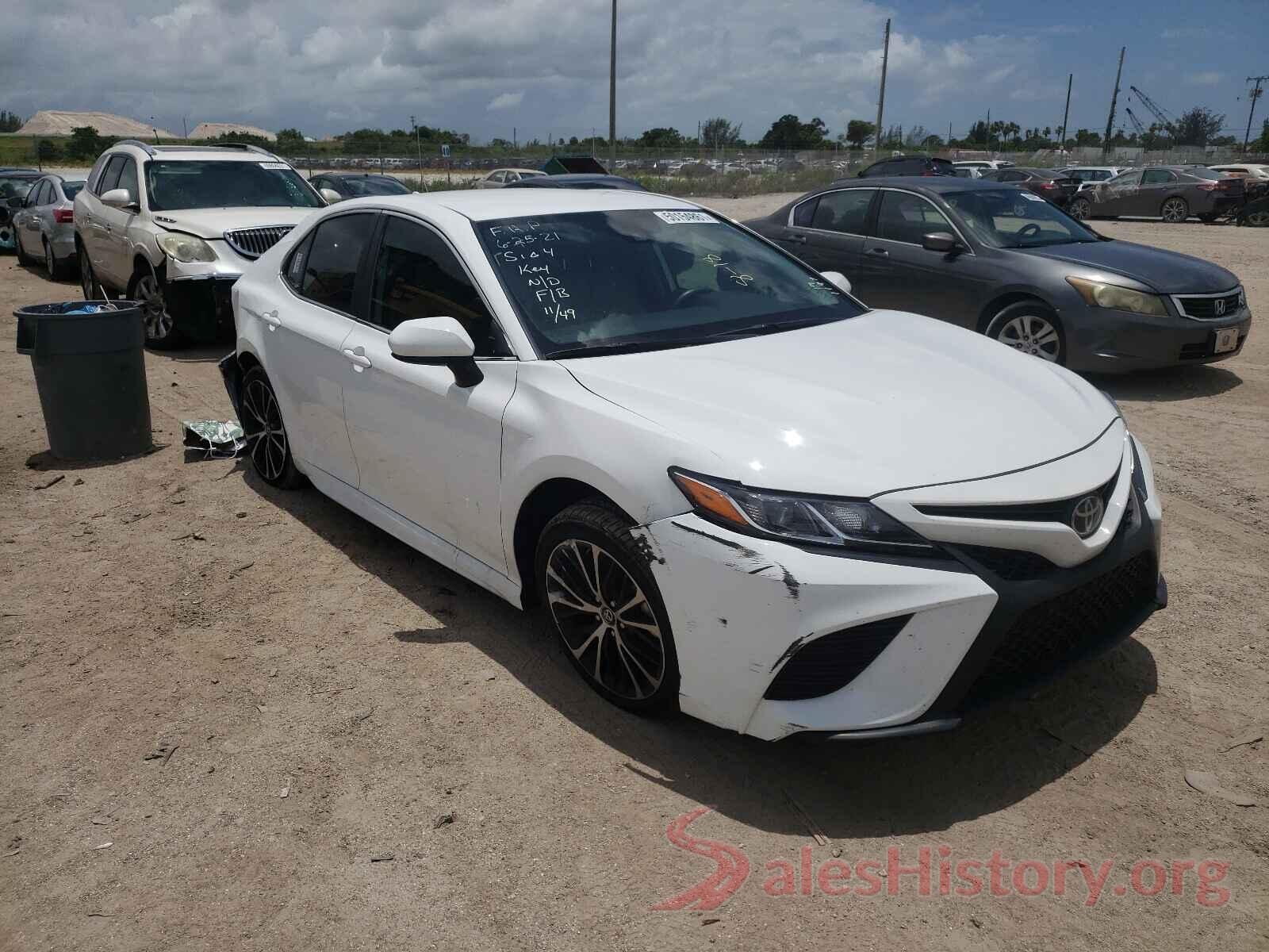 4T1B11HK8KU701197 2019 TOYOTA CAMRY