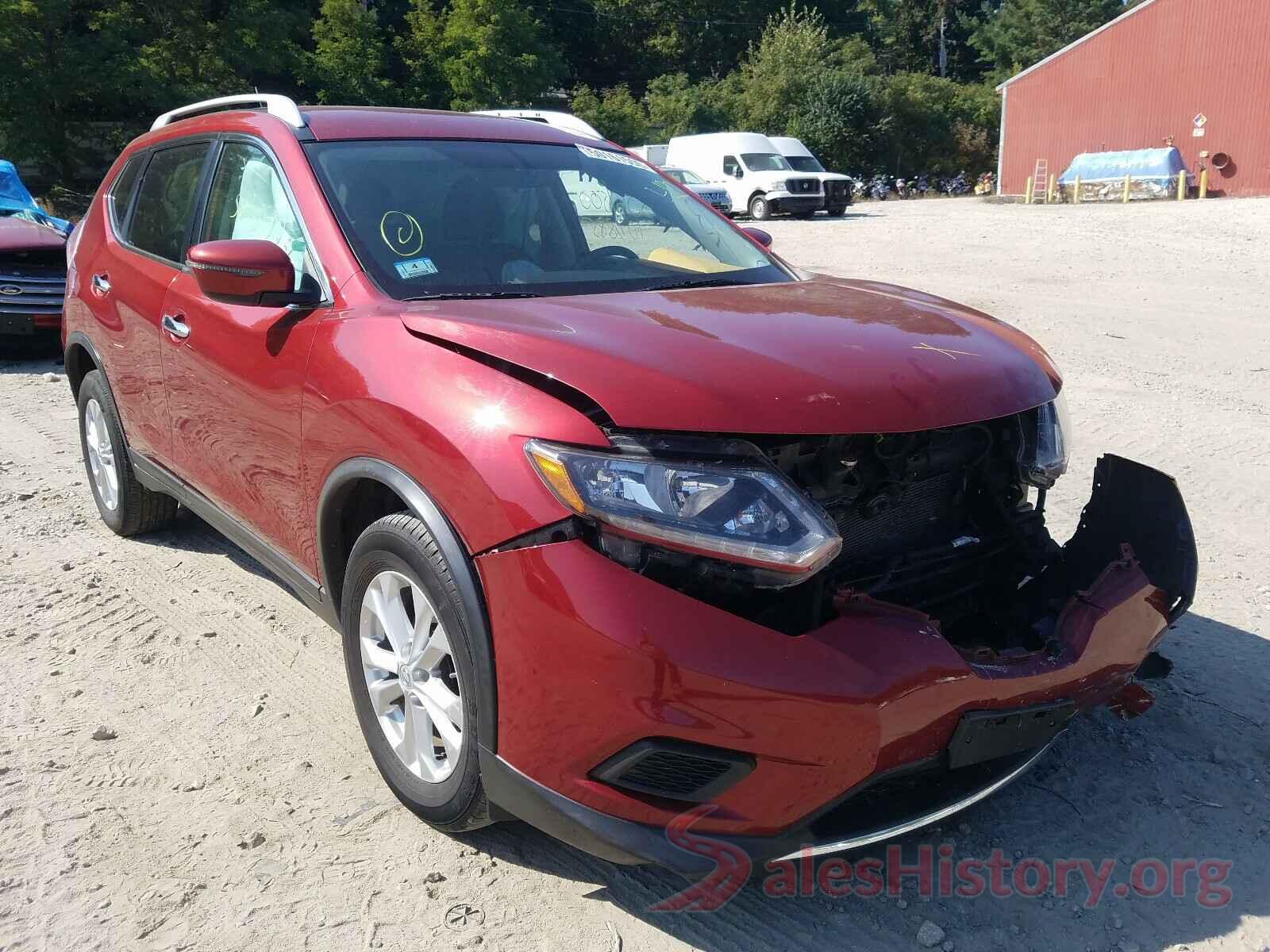 KNMAT2MV3GP621165 2016 NISSAN ROGUE