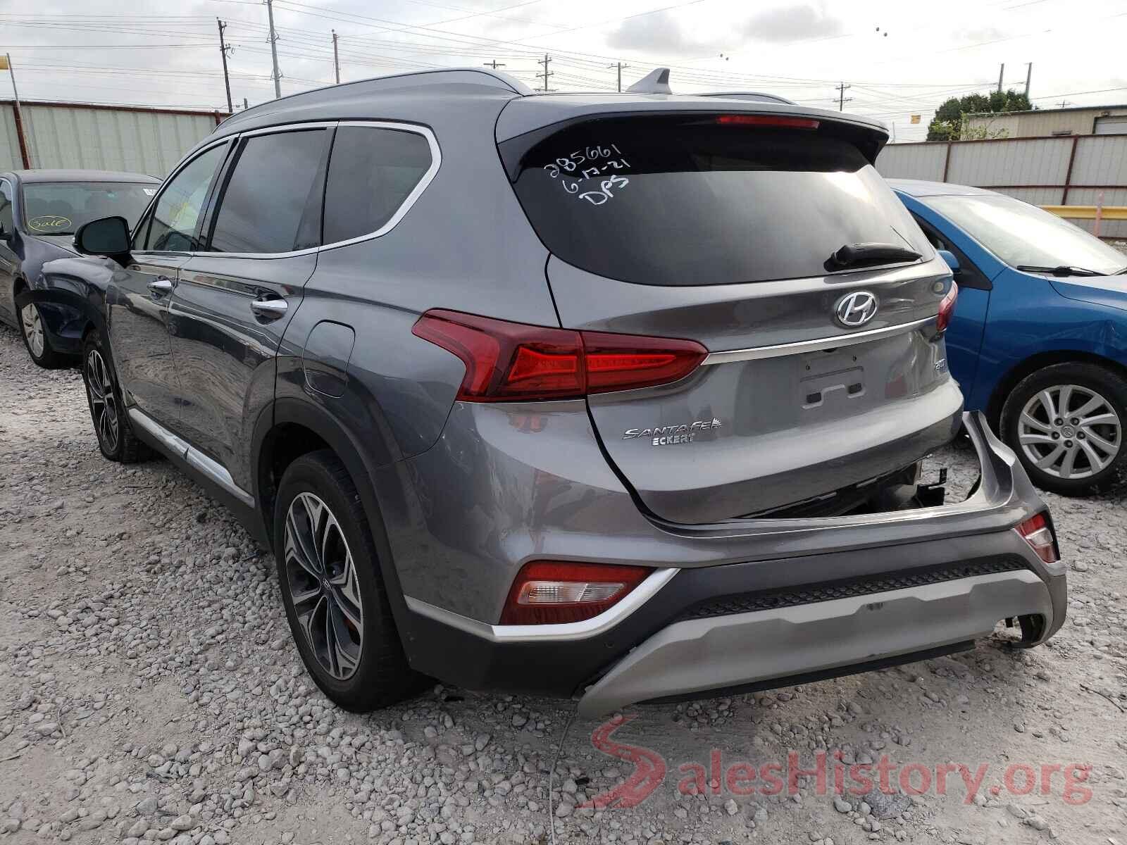 5NMS53AA1KH101733 2019 HYUNDAI SANTA FE