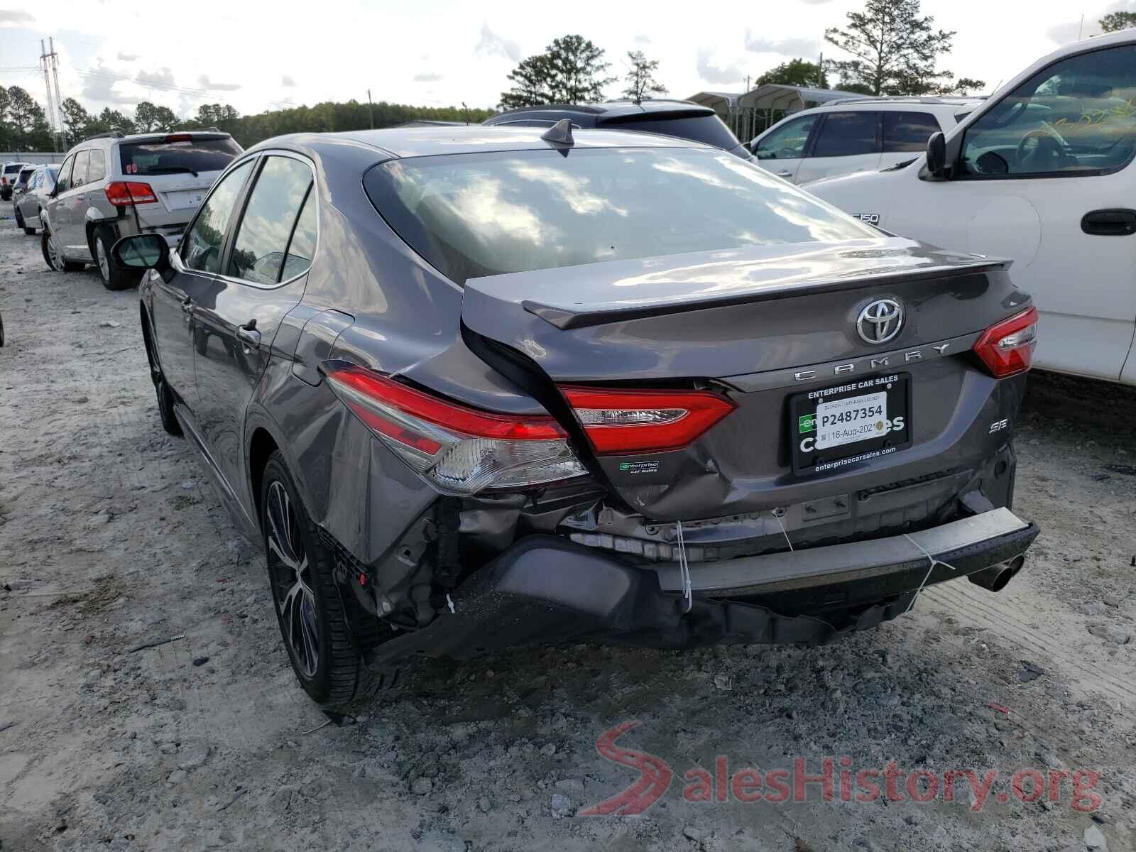 4T1B11HK3KU764627 2019 TOYOTA CAMRY