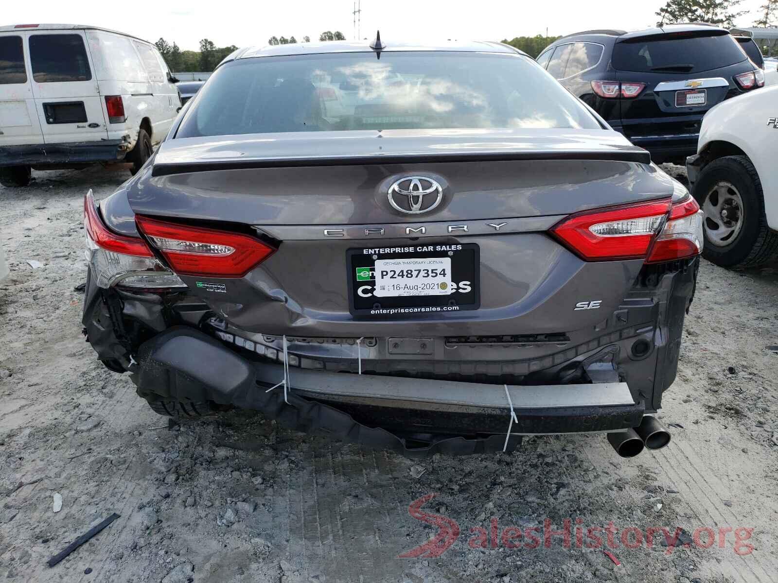 4T1B11HK3KU764627 2019 TOYOTA CAMRY