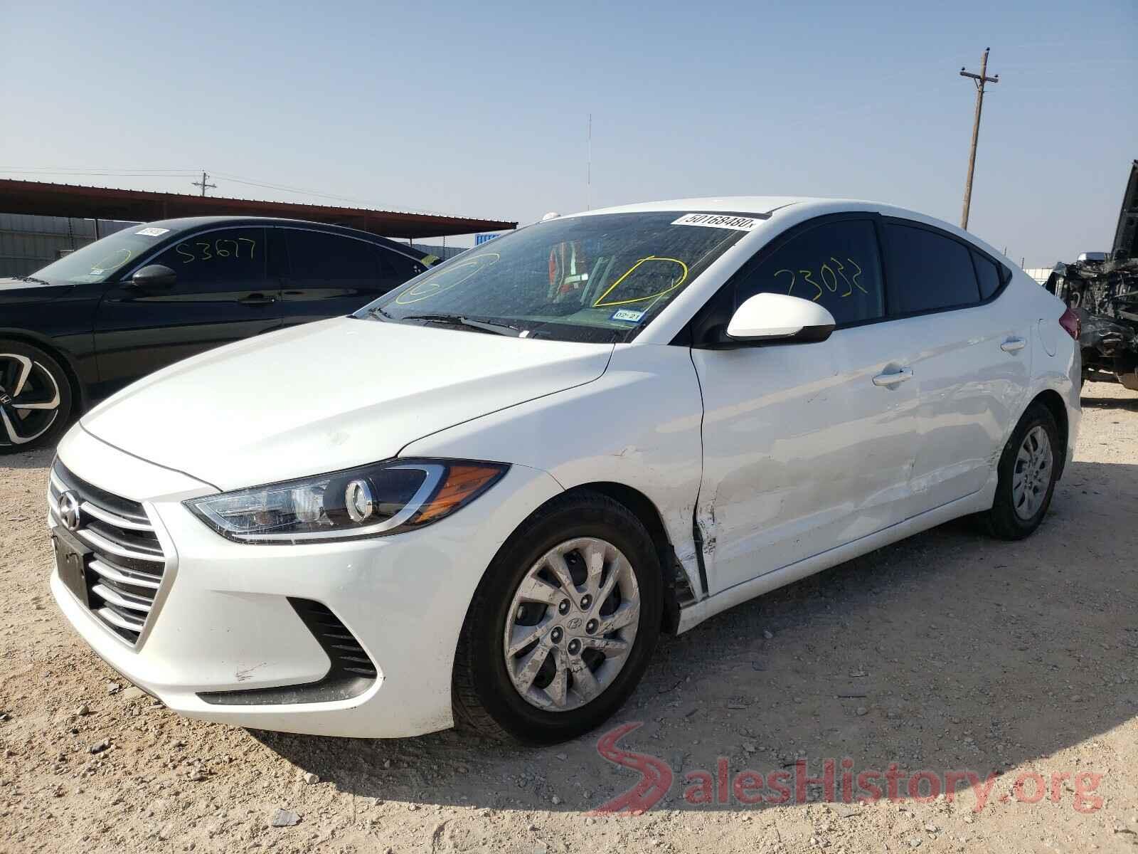 5NPD74LF4JH386009 2018 HYUNDAI ELANTRA