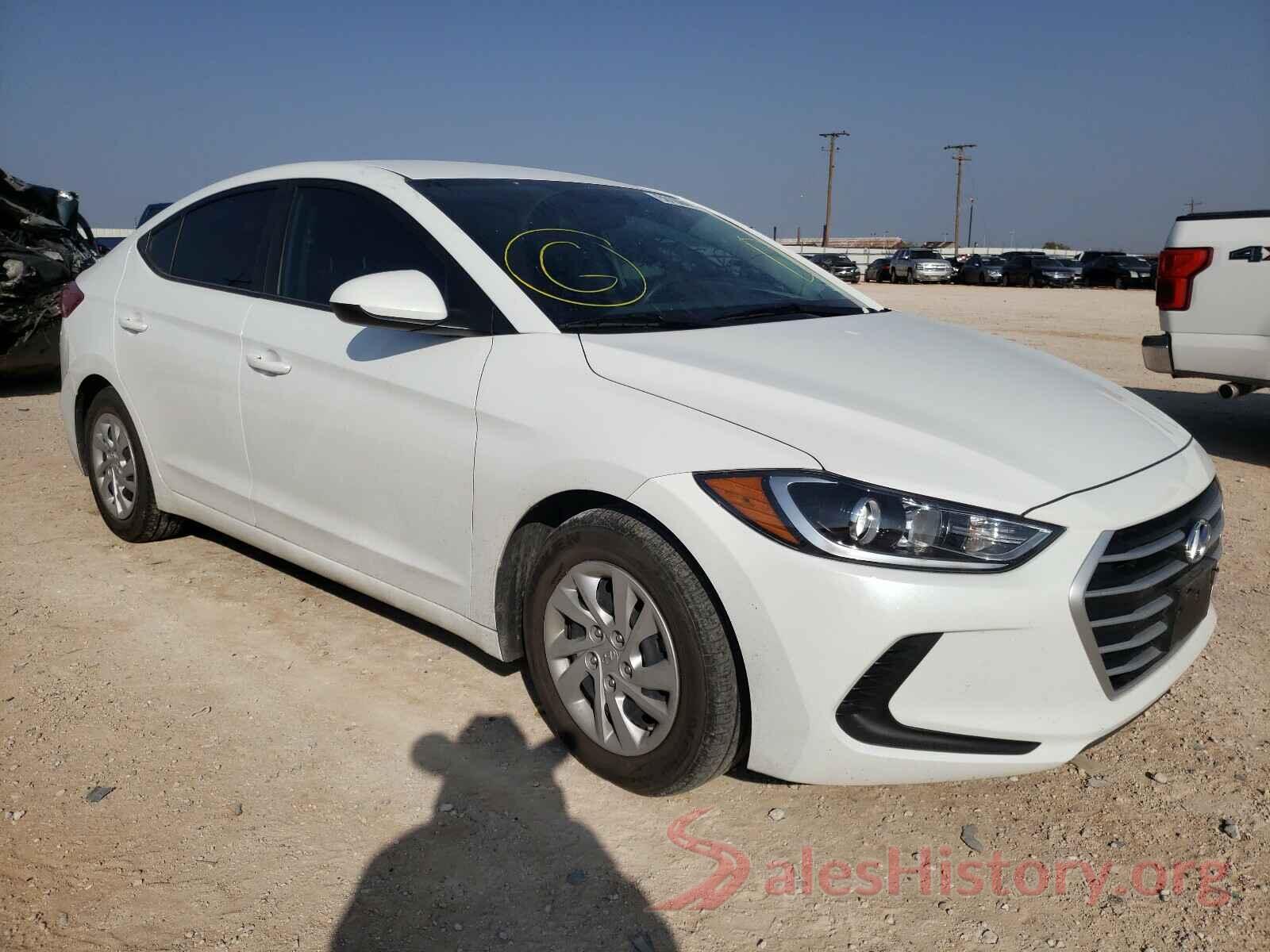 5NPD74LF4JH386009 2018 HYUNDAI ELANTRA