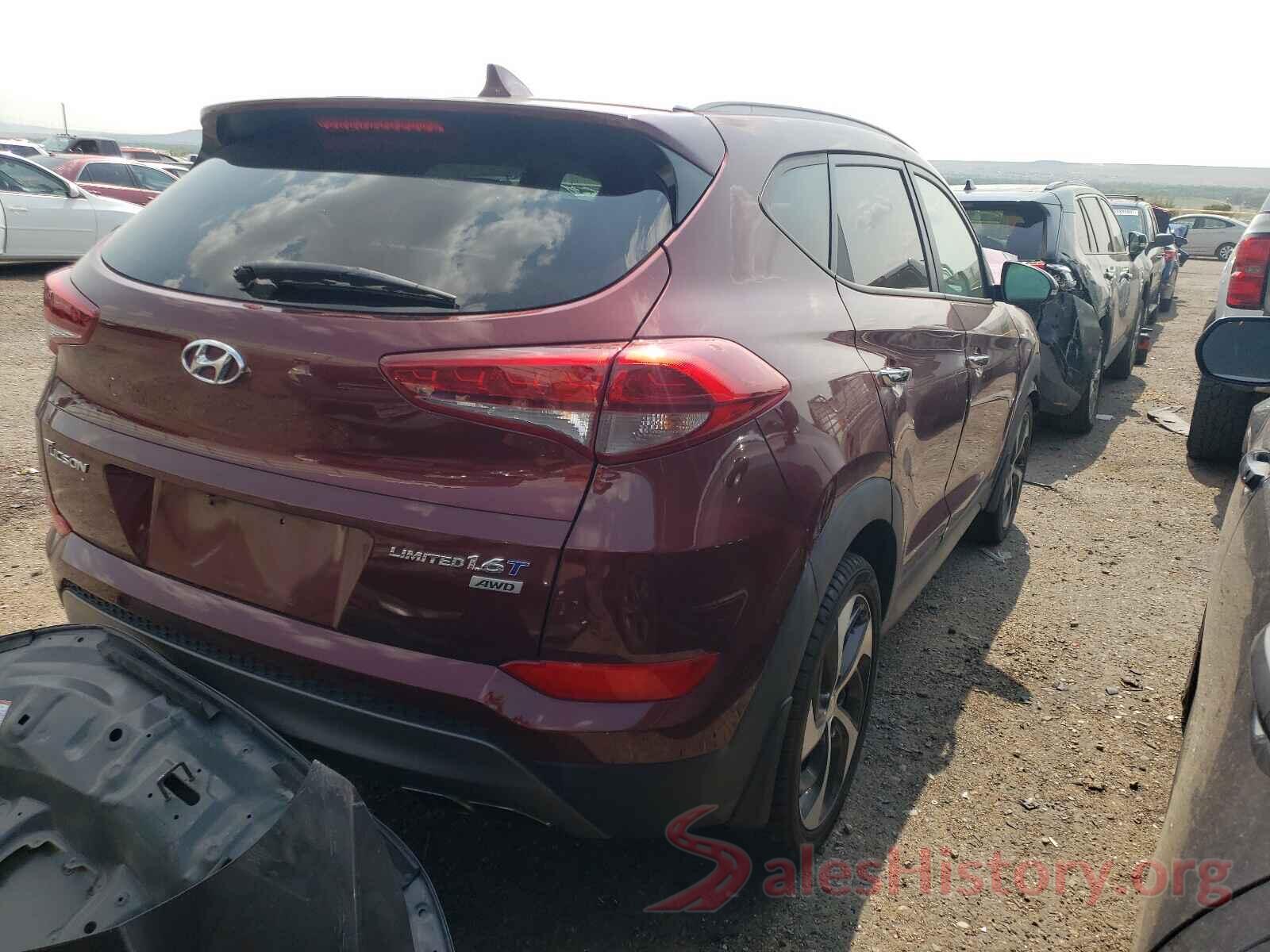 KM8J3CA27GU118395 2016 HYUNDAI TUCSON