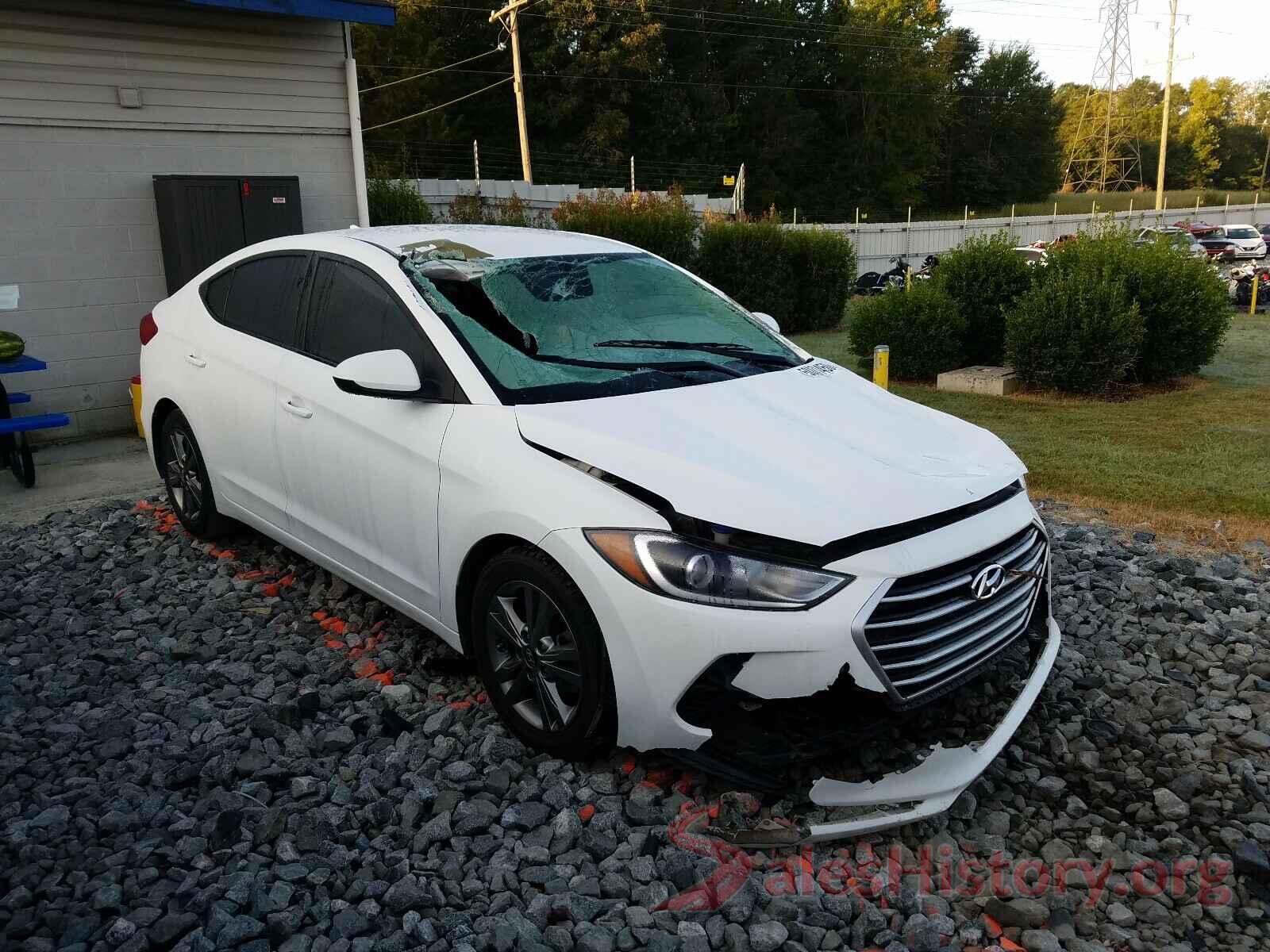 5NPD84LF0JH219126 2018 HYUNDAI ELANTRA