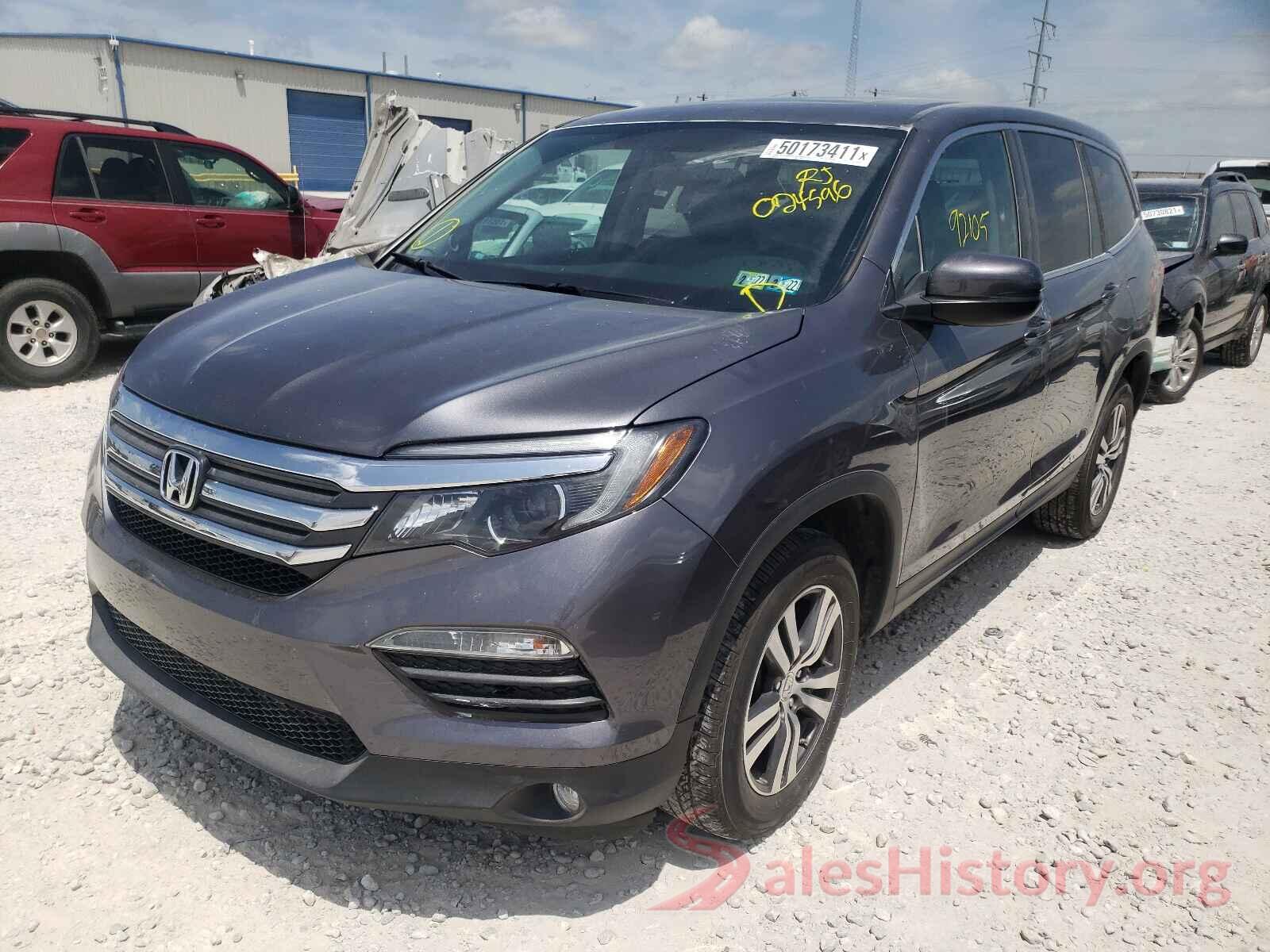 5FNYF6H89GB024596 2016 HONDA PILOT