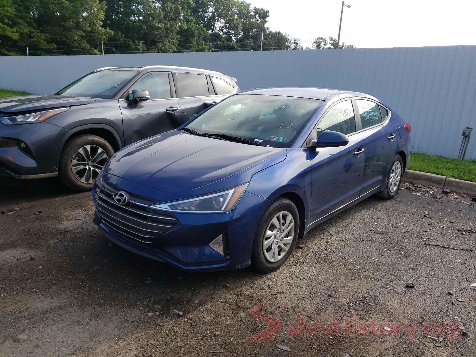 5NPD74LF0KH430086 2019 HYUNDAI ELANTRA