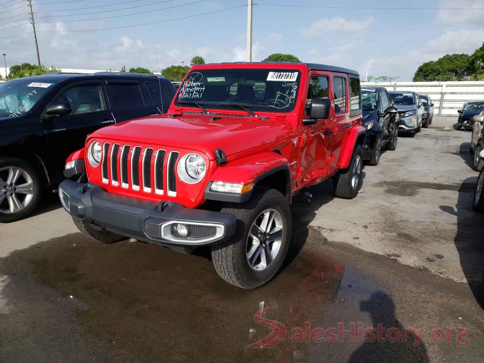 1C4HJXEN4KW588465 2019 JEEP WRANGLER