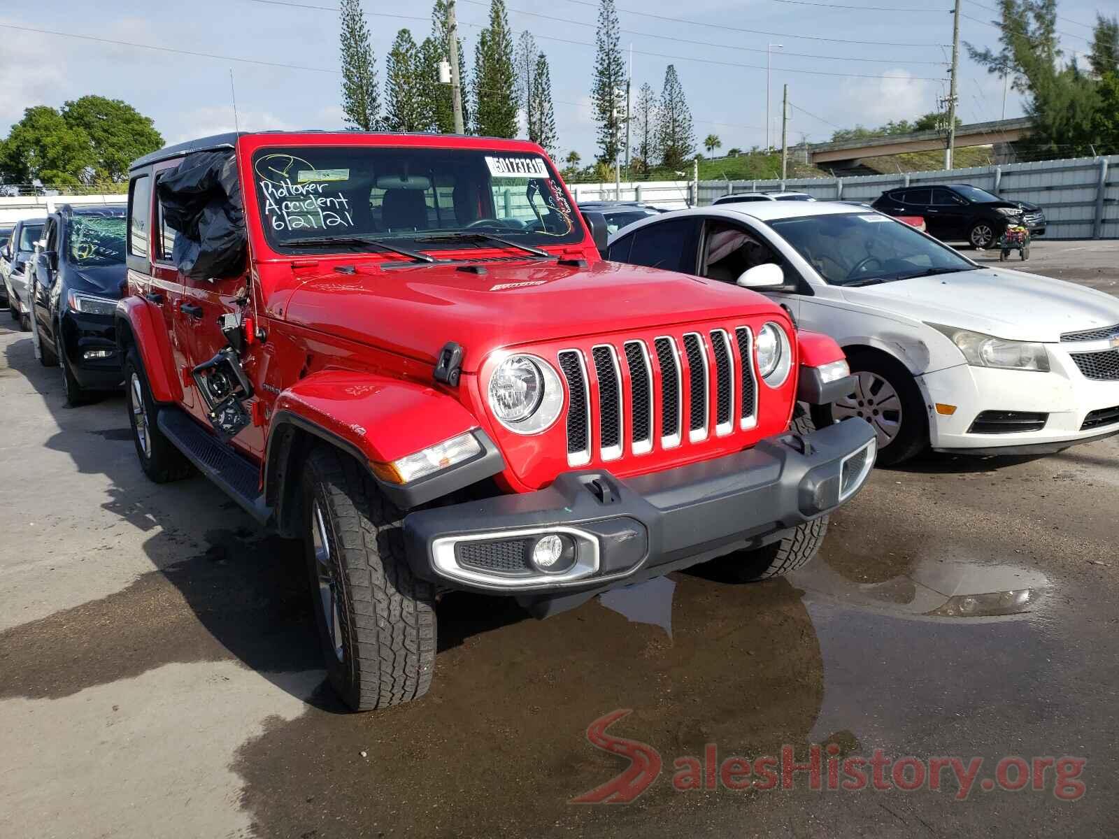 1C4HJXEN4KW588465 2019 JEEP WRANGLER