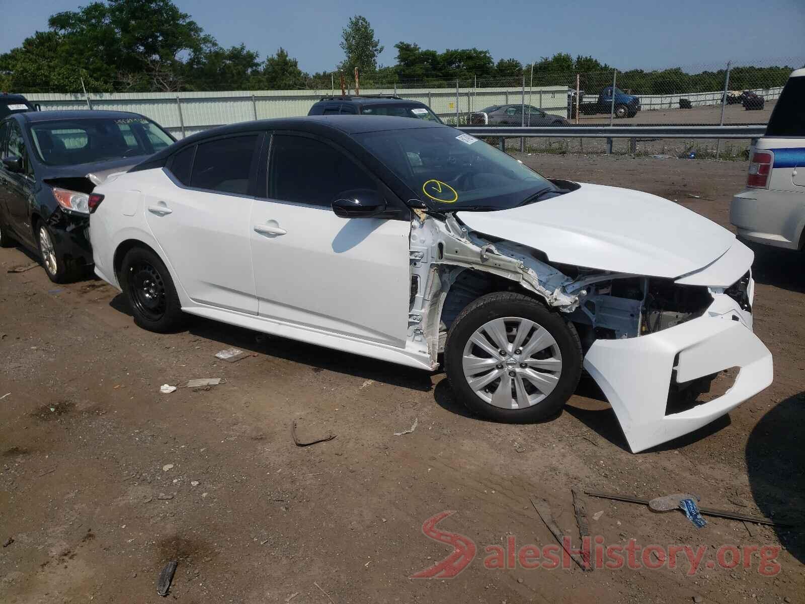 3N1AB8DV1LY304468 2020 NISSAN SENTRA