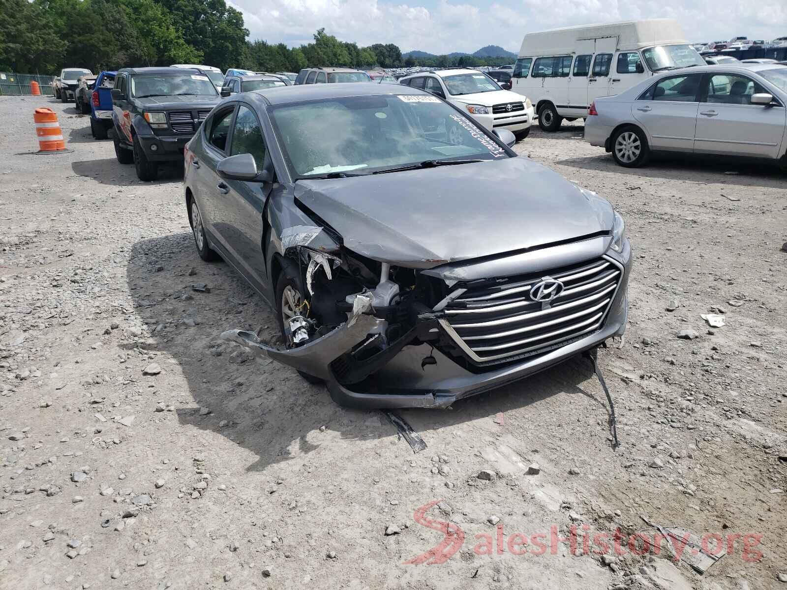 5NPD74LF8JH278847 2018 HYUNDAI ELANTRA