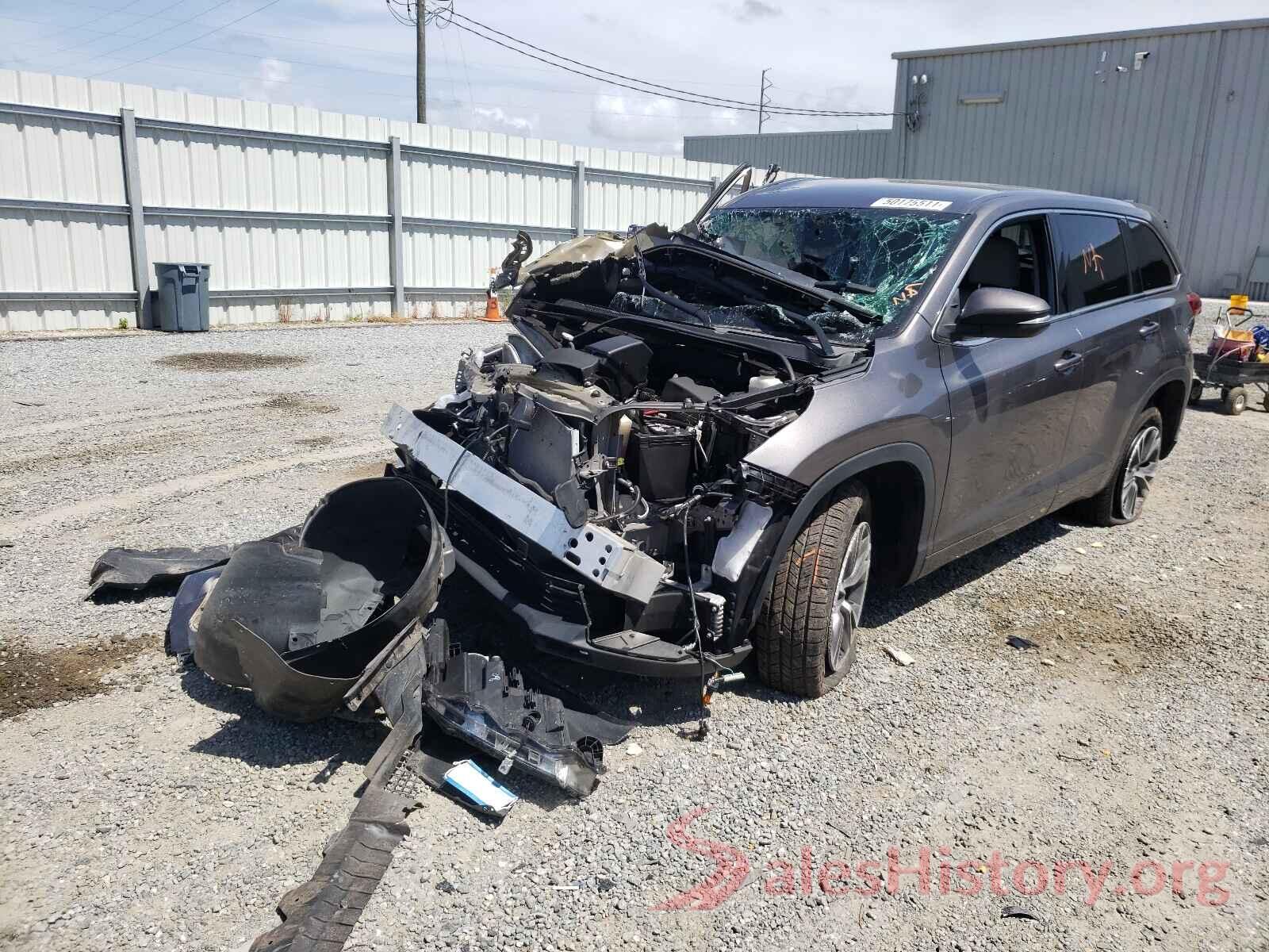 5TDZZRFH5JS265851 2018 TOYOTA HIGHLANDER