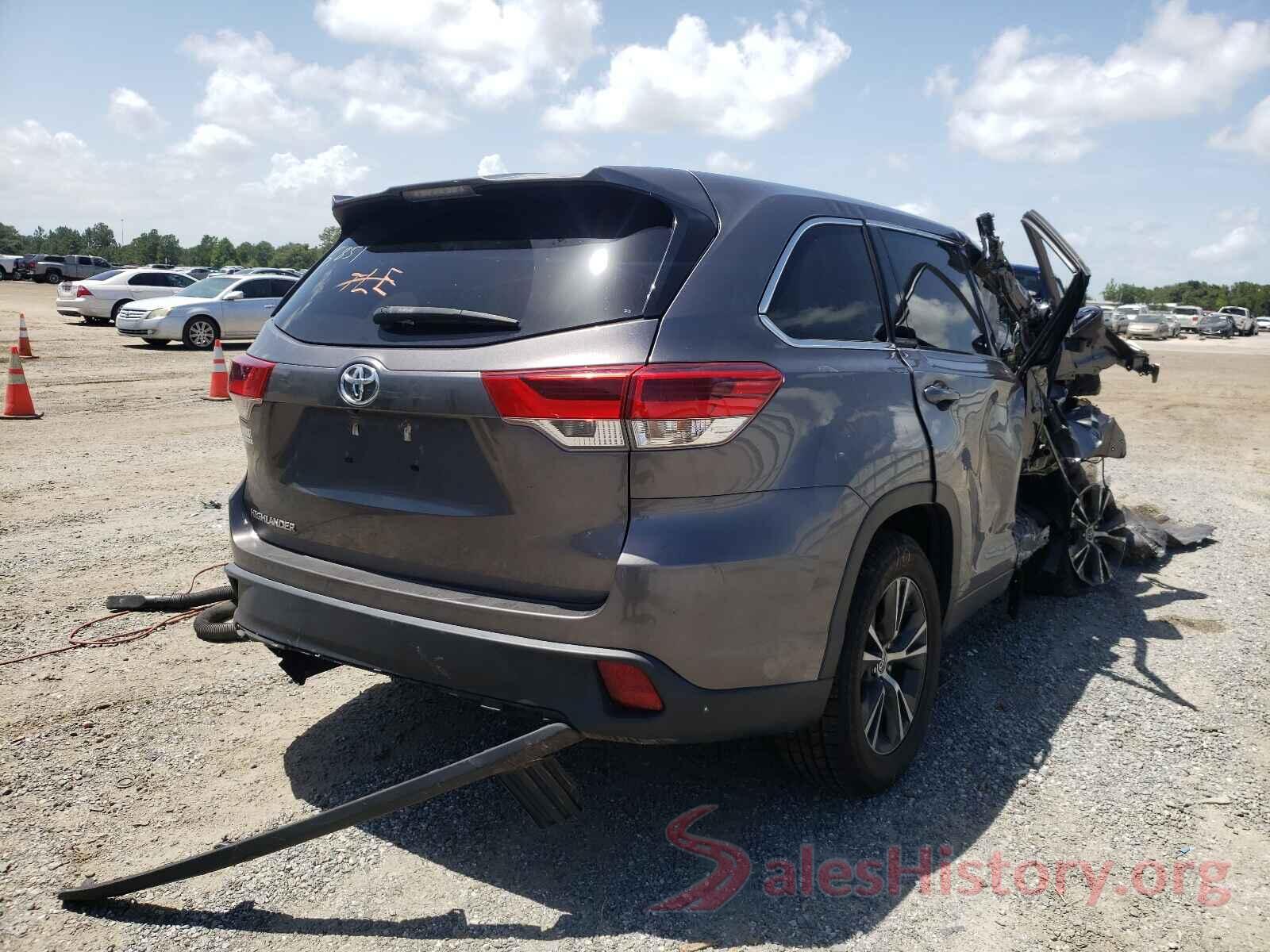 5TDZZRFH5JS265851 2018 TOYOTA HIGHLANDER