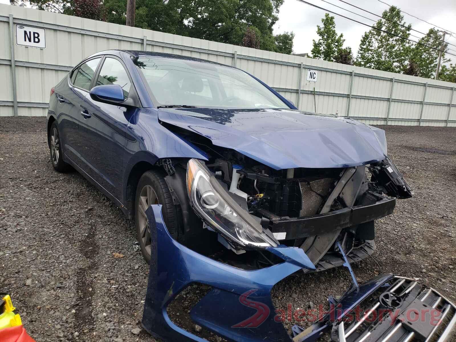 5NPD84LF8JH234263 2018 HYUNDAI ELANTRA