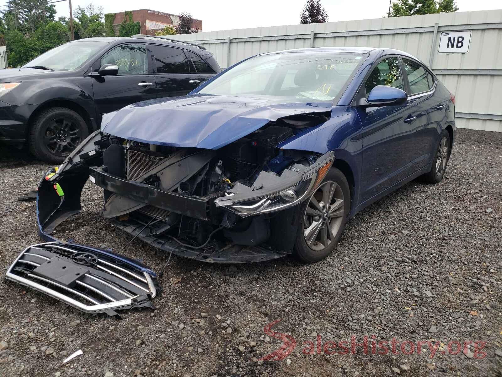 5NPD84LF8JH234263 2018 HYUNDAI ELANTRA