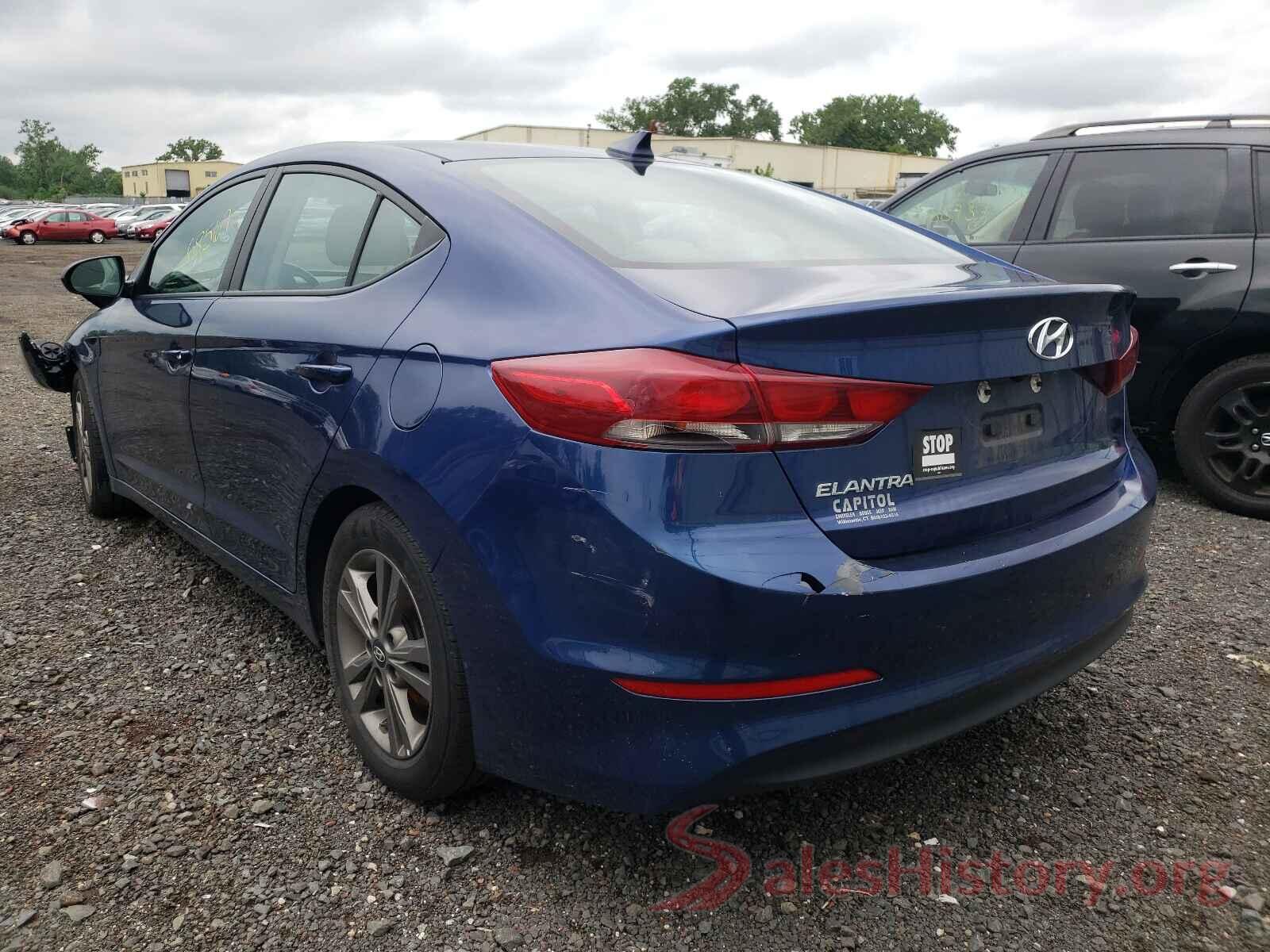 5NPD84LF8JH234263 2018 HYUNDAI ELANTRA