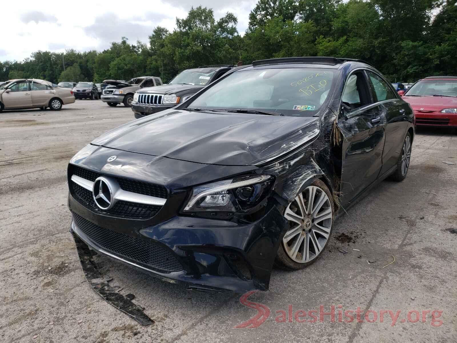 WDDSJ4GBXKN749596 2019 MERCEDES-BENZ CLA-CLASS