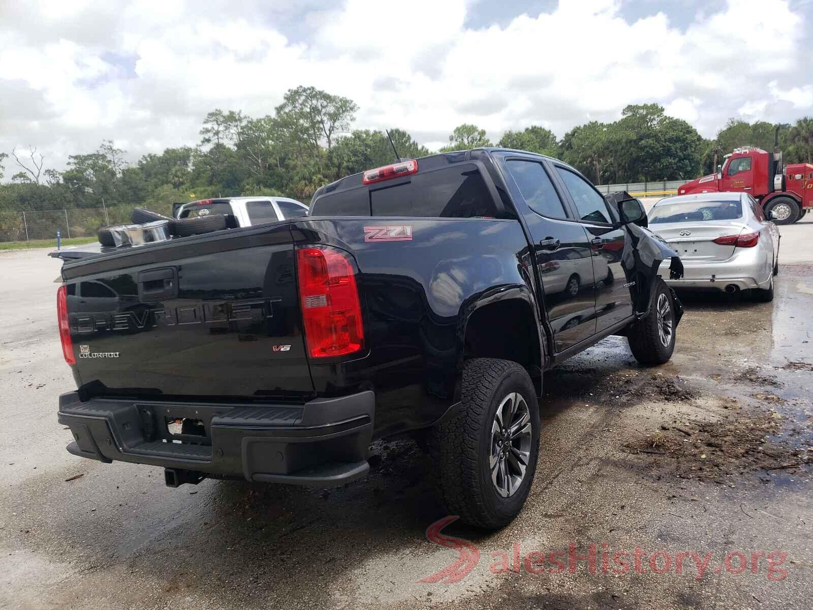 1GCGSDEN3M1237957 2021 CHEVROLET COLORADO