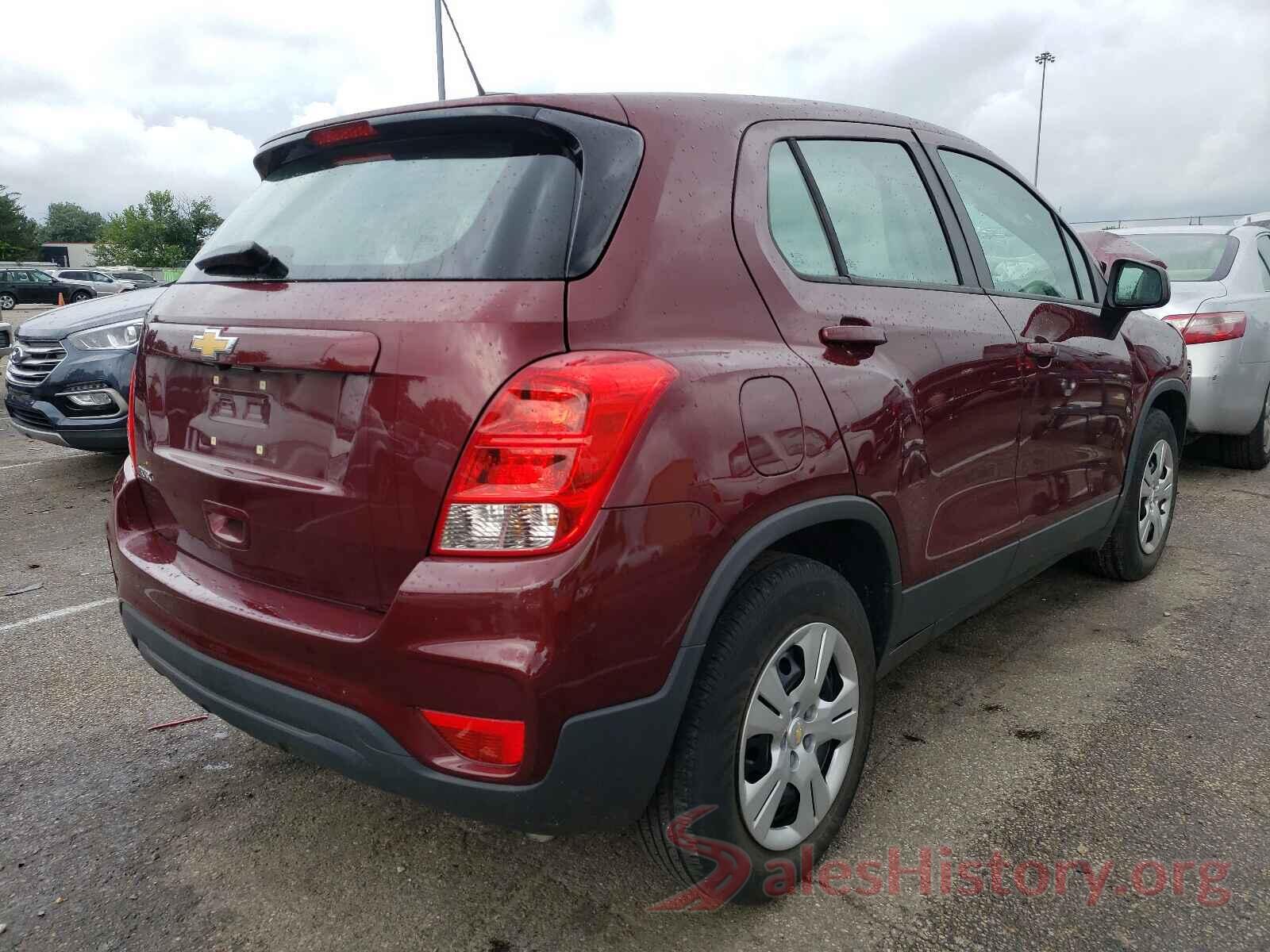 3GNCJKSB4HL151207 2017 CHEVROLET TRAX