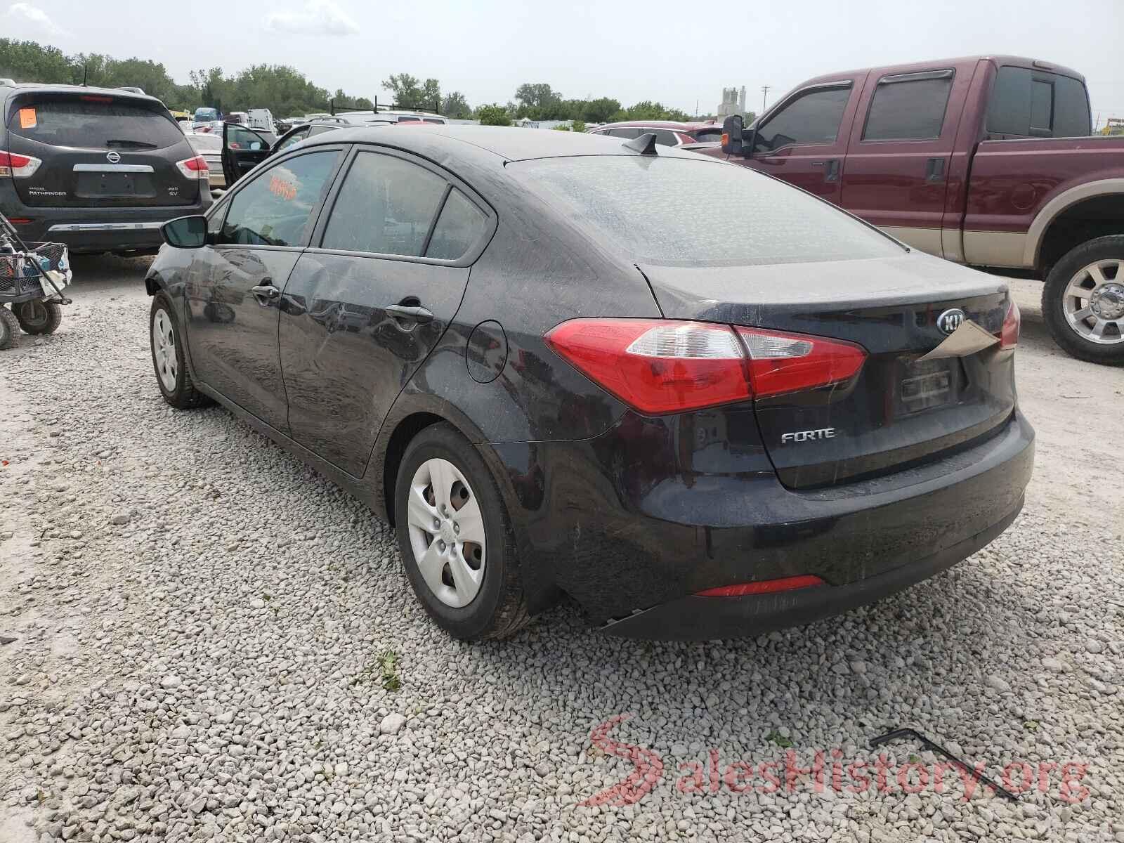 KNAFK4A61G5502606 2016 KIA FORTE