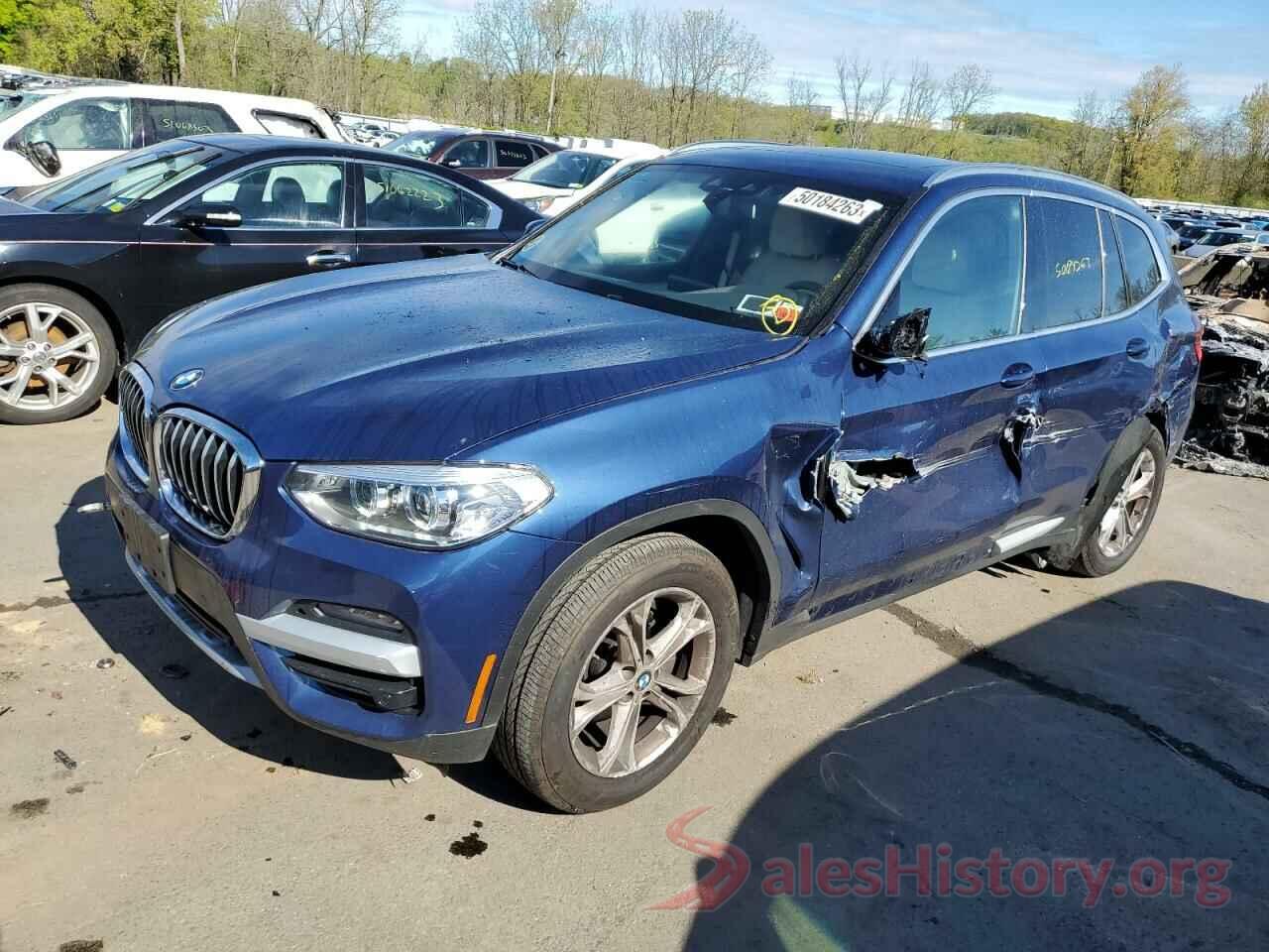 5UXTY5C00M9G31882 2021 BMW X3