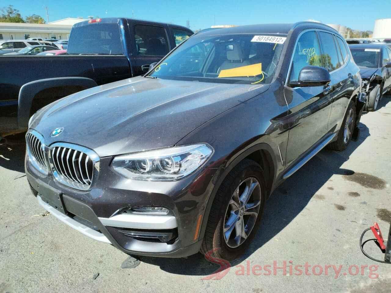 5UXTY5C06M9E67666 2021 BMW X3