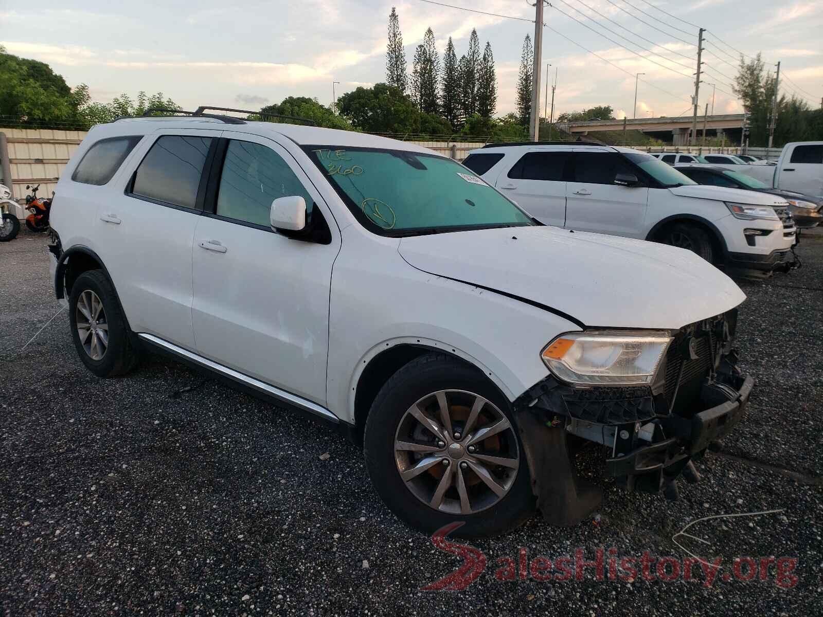 1C4RDHDG5GC330615 2016 DODGE DURANGO