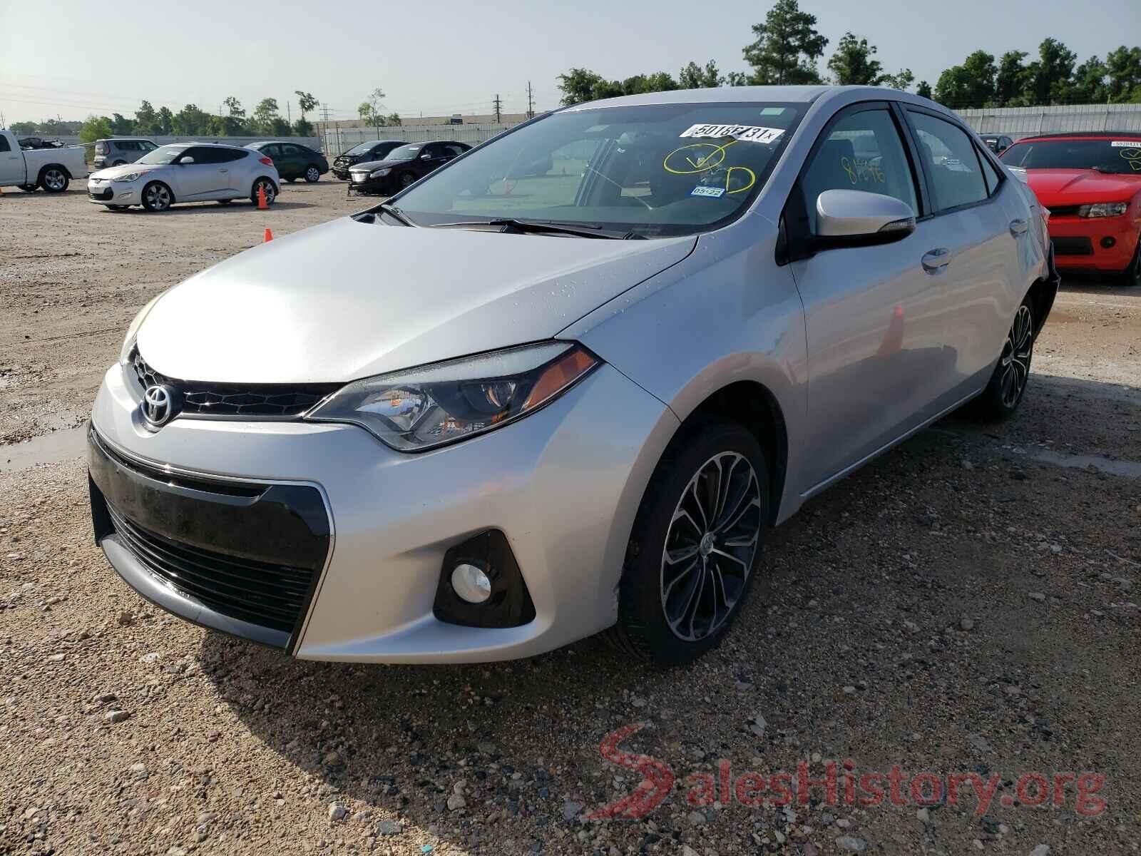 5YFBURHE1GP458664 2016 TOYOTA COROLLA