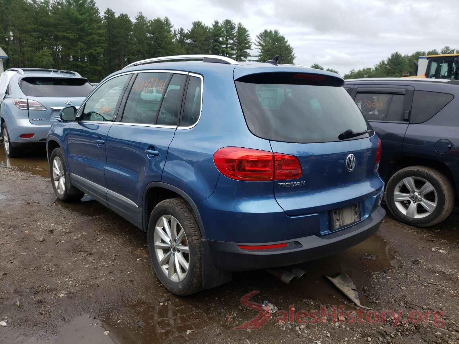 WVGSV7AX7HK003343 2017 VOLKSWAGEN TIGUAN