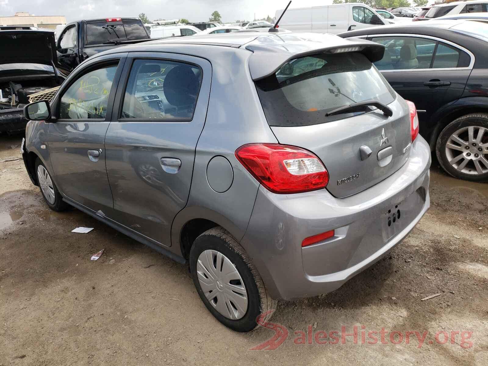 ML32A3HJ6KH015372 2019 MITSUBISHI MIRAGE