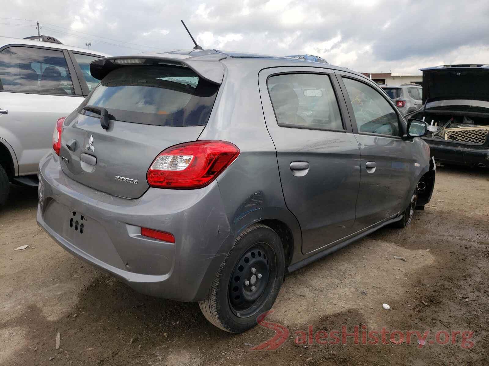 ML32A3HJ6KH015372 2019 MITSUBISHI MIRAGE