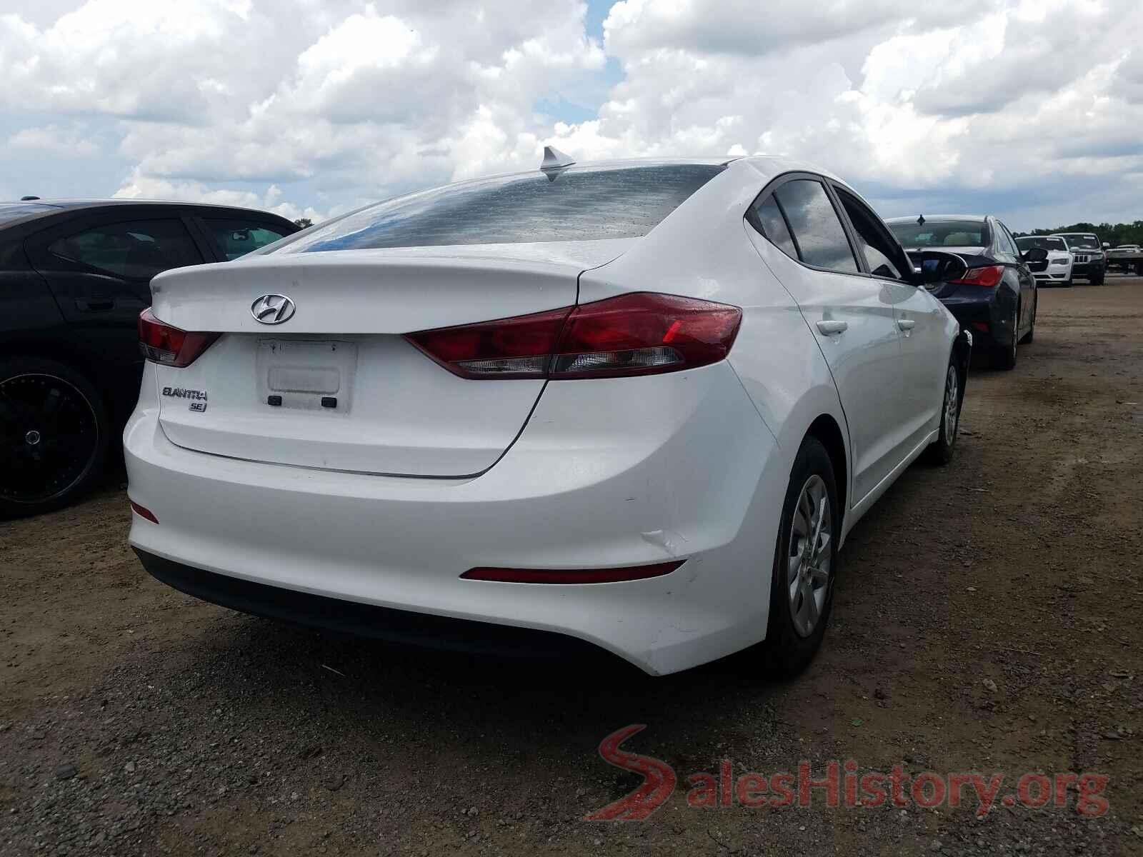 5NPD74LF4HH155329 2017 HYUNDAI ELANTRA