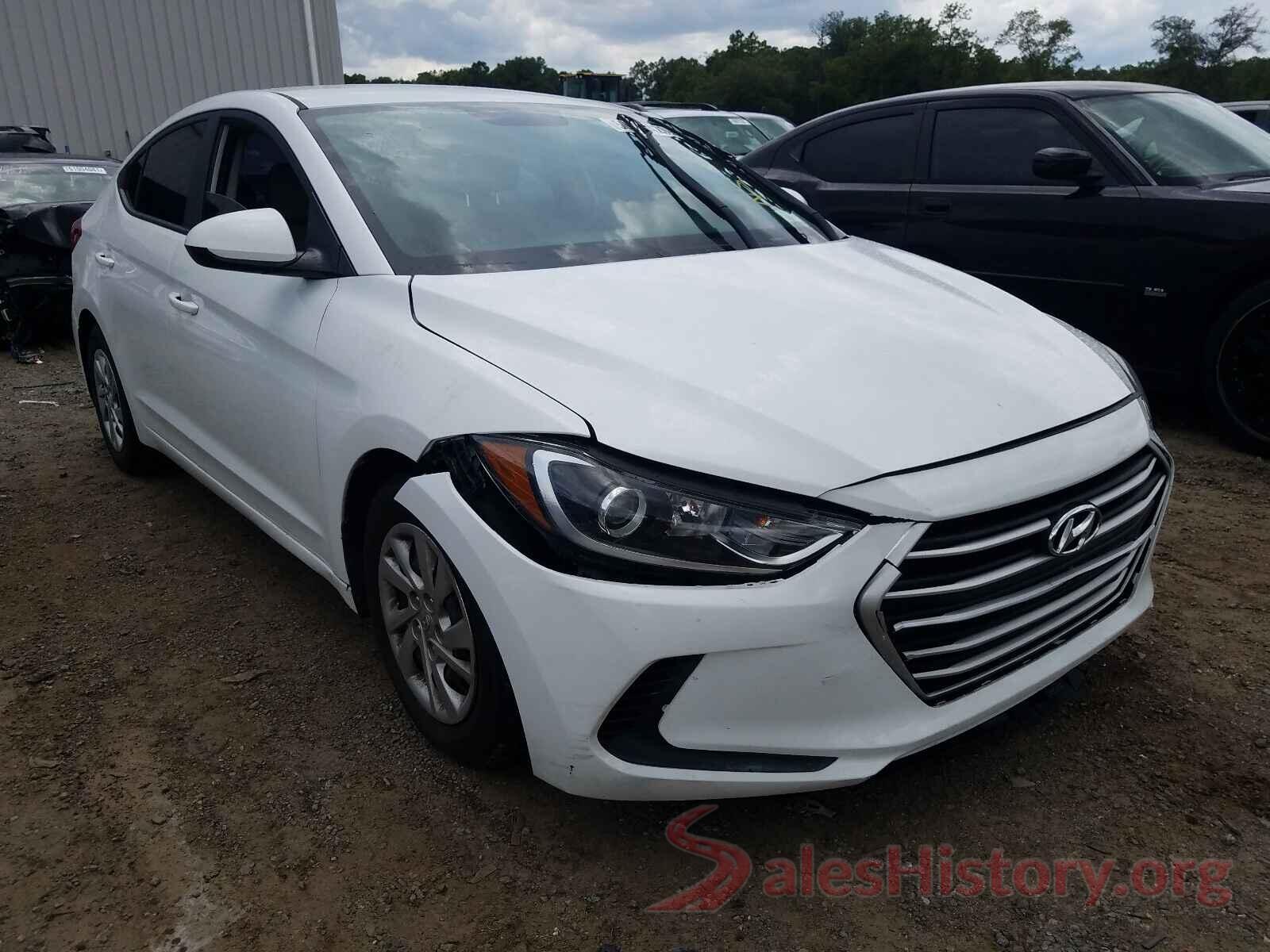 5NPD74LF4HH155329 2017 HYUNDAI ELANTRA