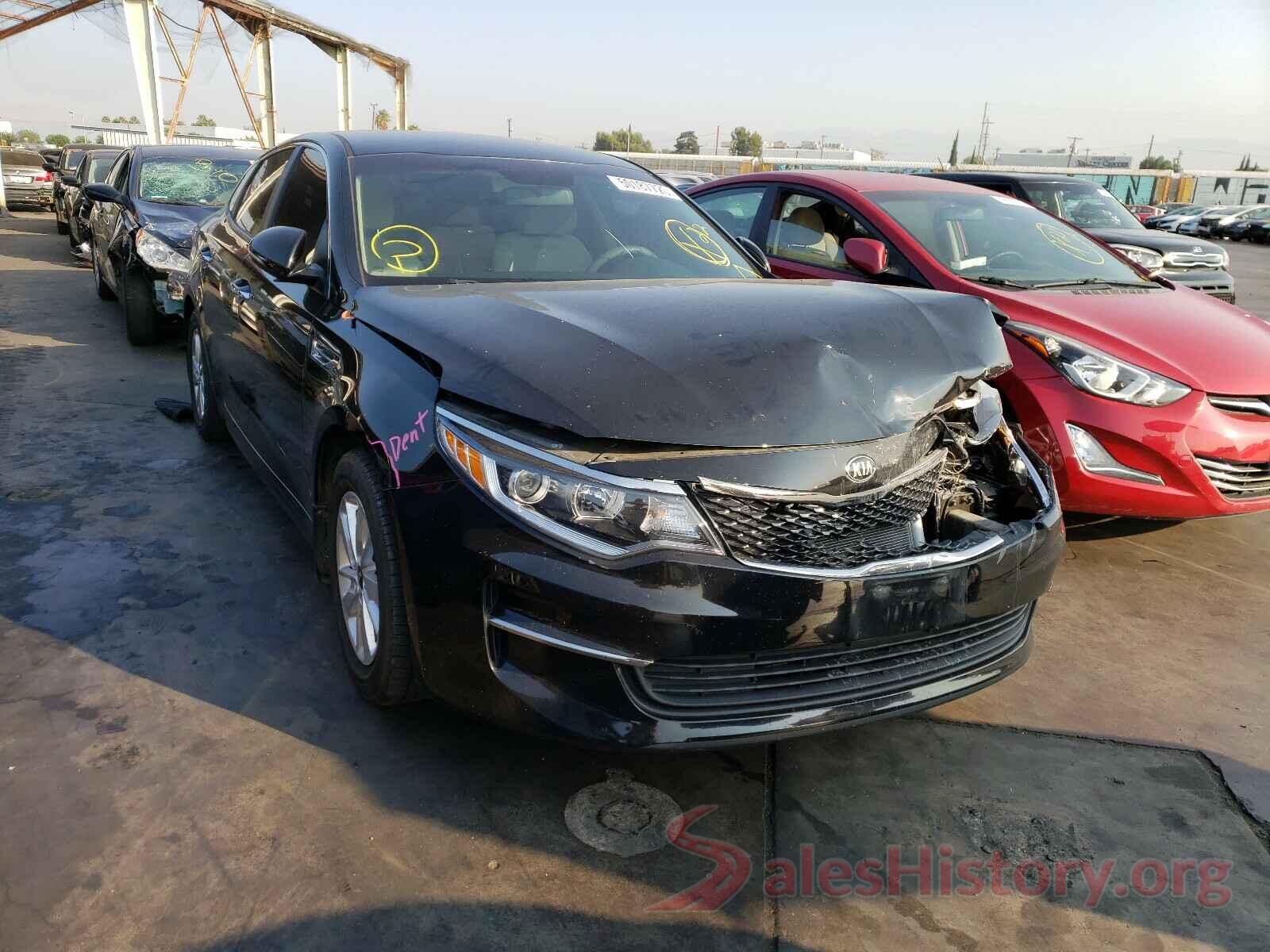 5XXGT4L33GG028516 2016 KIA OPTIMA