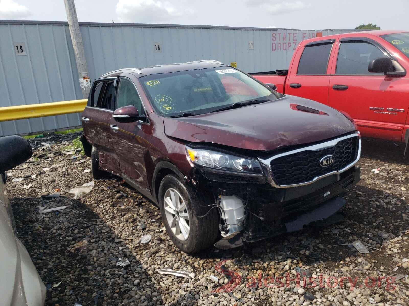 5XYPGDA38KG539120 2019 KIA SORENTO