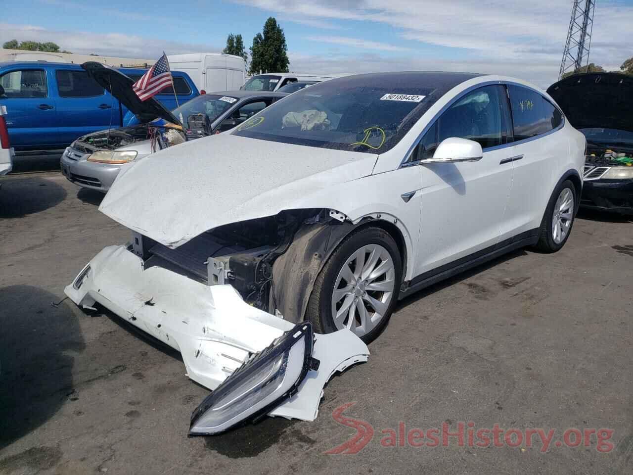 5YJXCAE27MF320381 2021 TESLA MODEL X