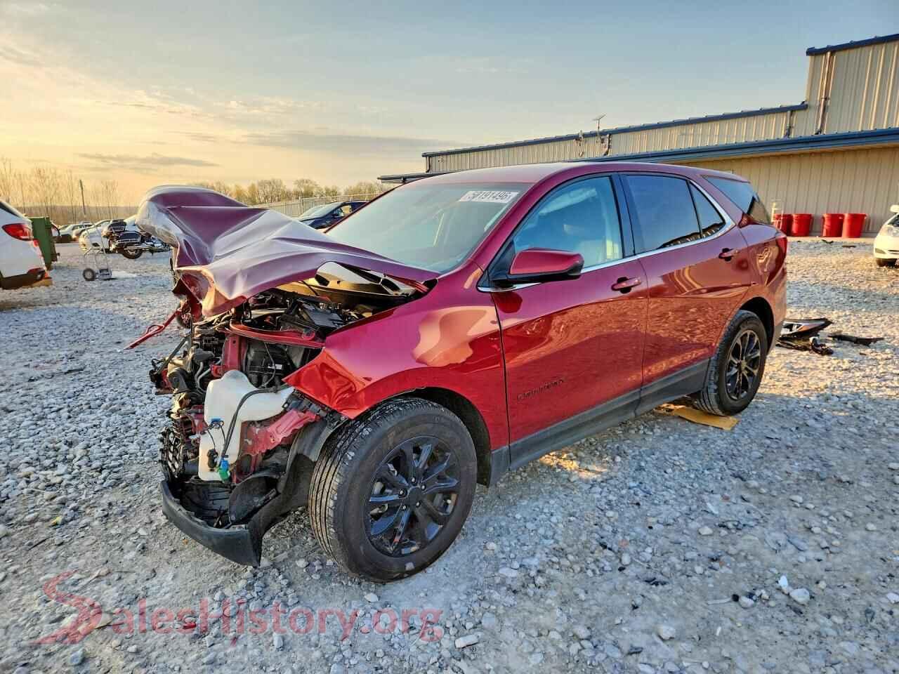 2019 CHEVROLET EQUINOX VIN 3GNAXKEV6KS550595, auction photo