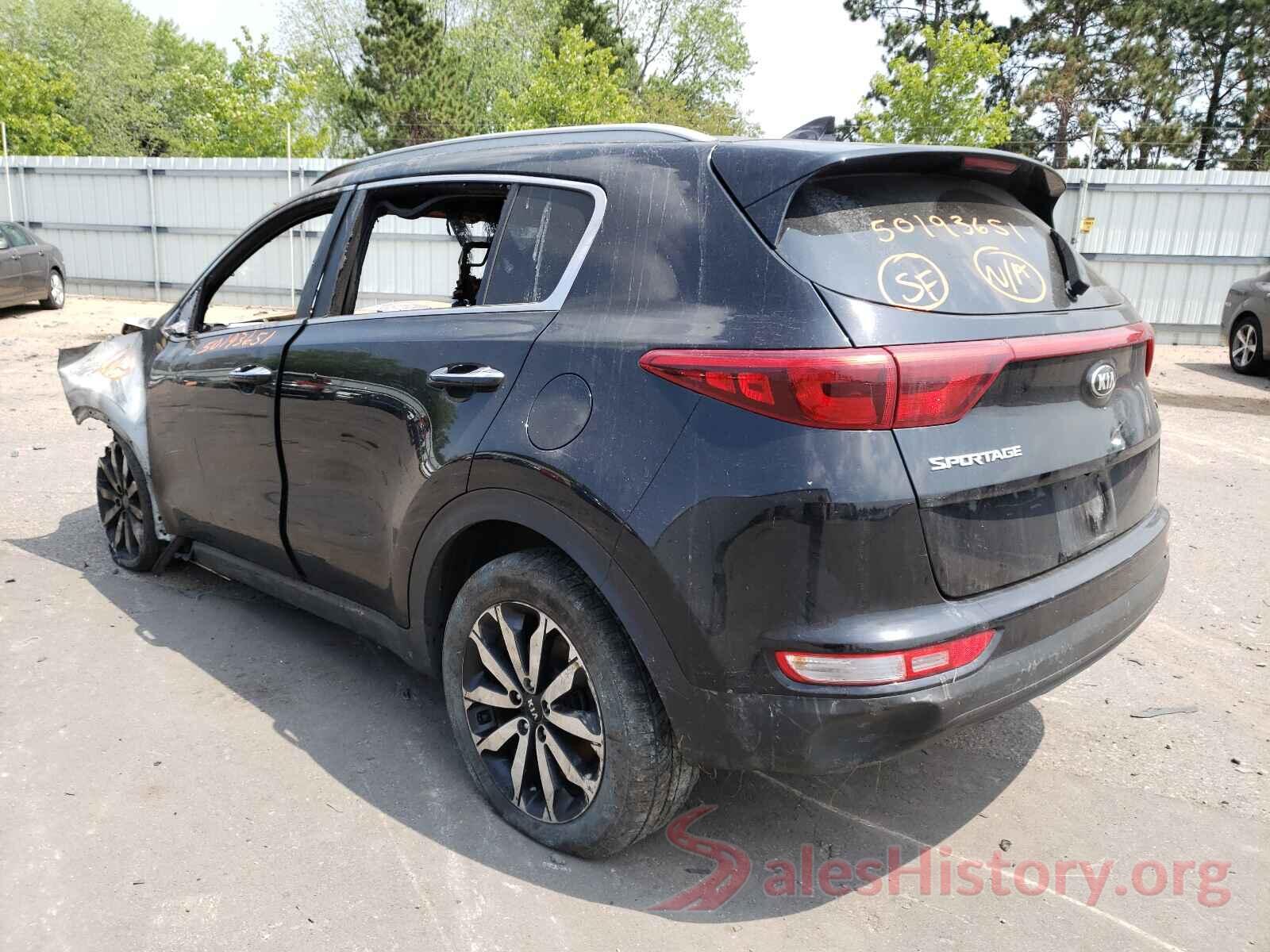 KNDPNCAC5H7264246 2017 KIA SPORTAGE