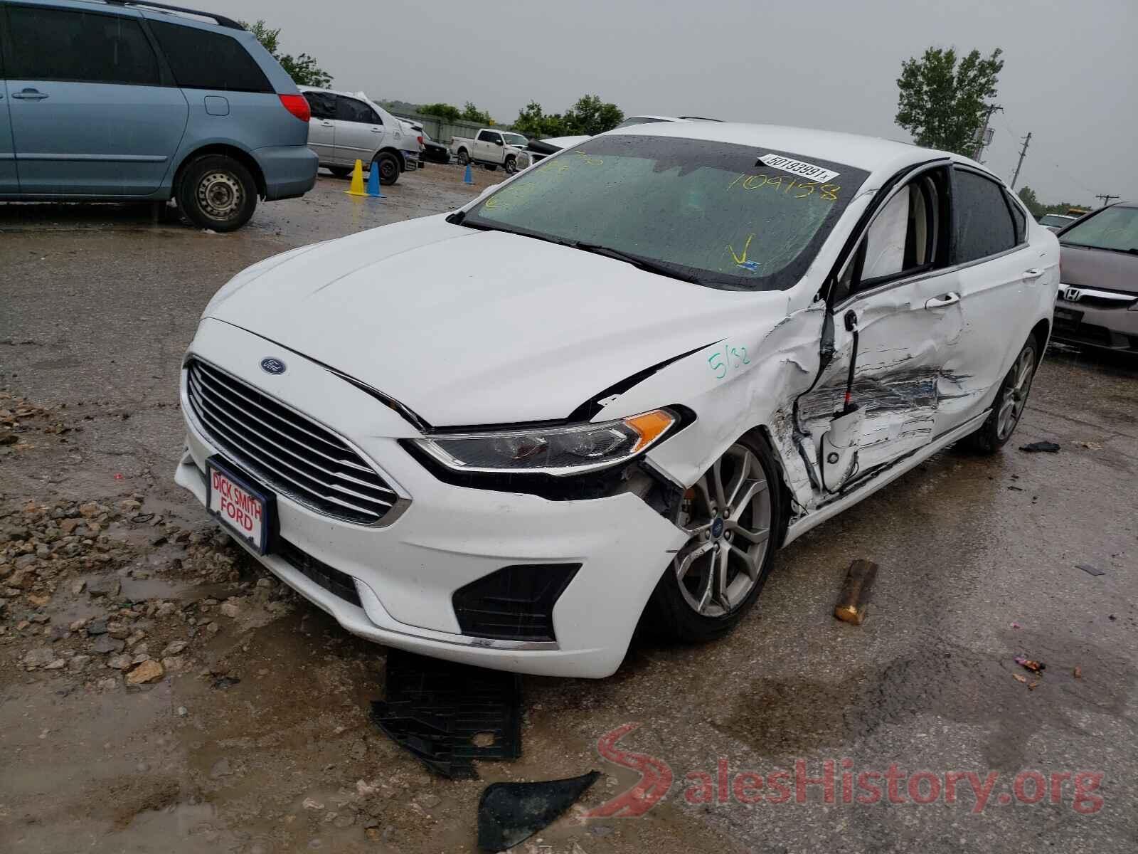 3FA6P0CD1KR109158 2019 FORD FUSION