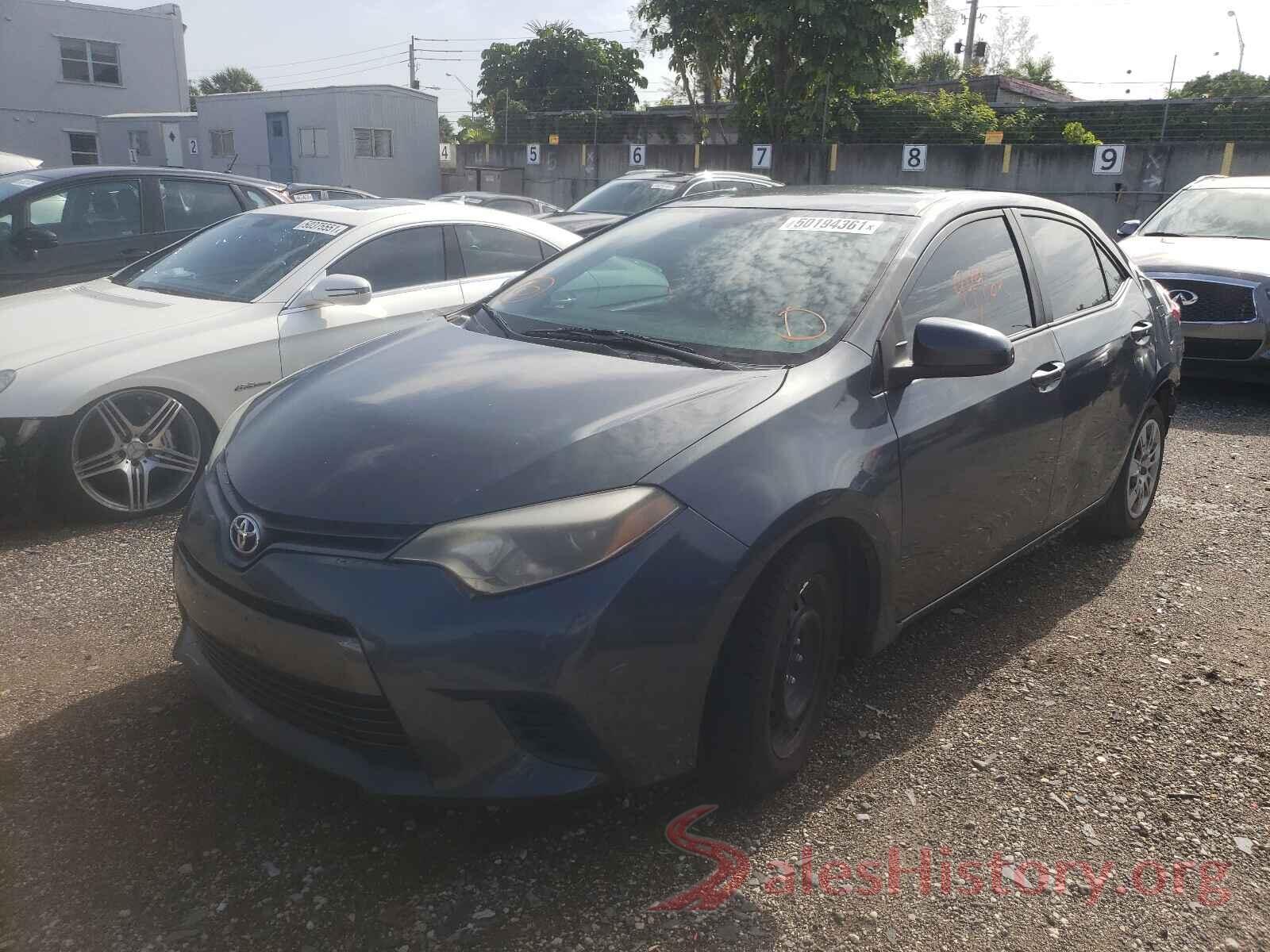 2T1BURHE4GC657921 2016 TOYOTA COROLLA